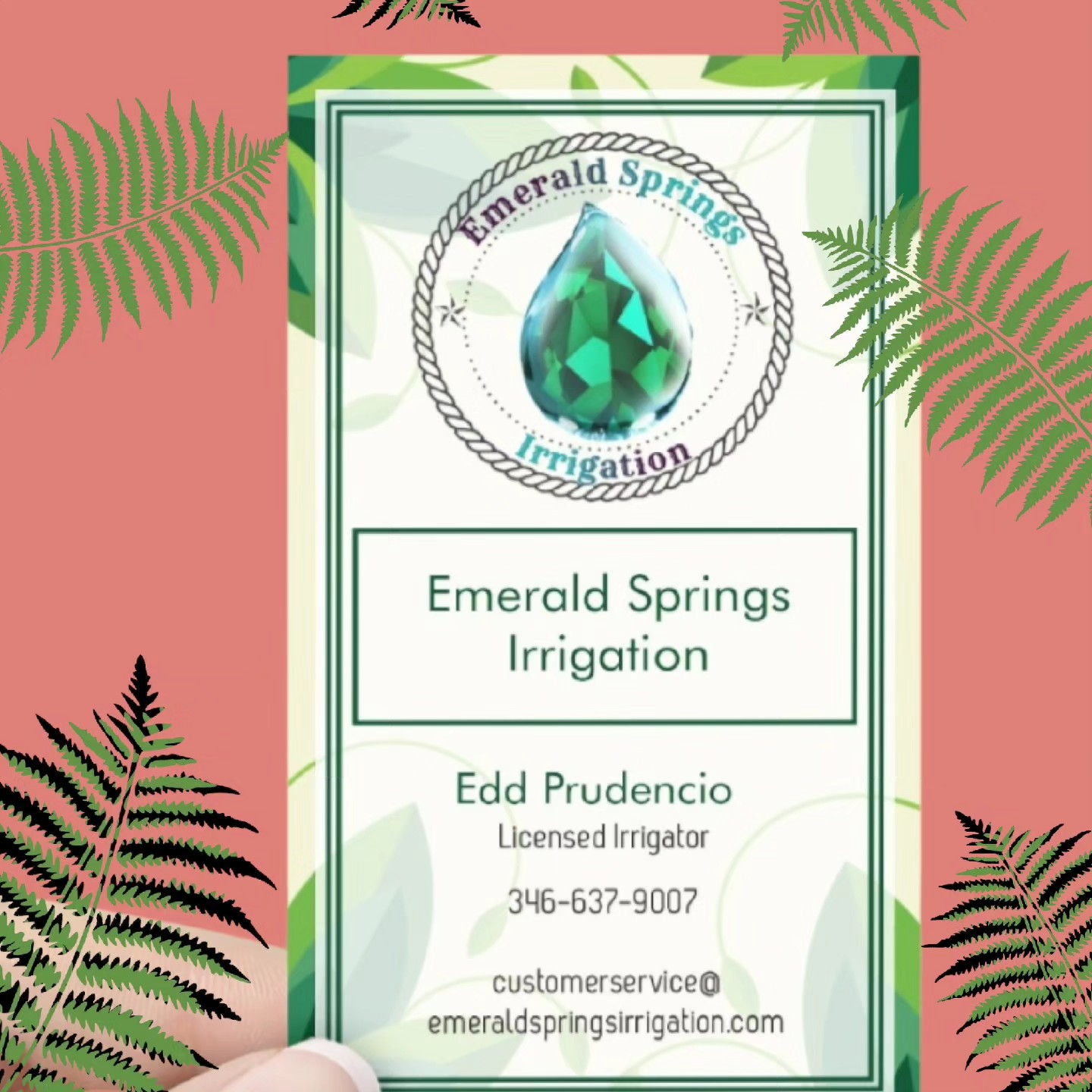 Know someone who needs an Irrigator?
Take a card! Screenshot and Share!
š¢
#EmeraldSpringsIrrigation #GreenThumb #LushLandscapes #SprinkleSuccess #IrrigationNation #WaterWorks #GardenGoals #SprinkleSuccess #HappyLawns #GreenerGrass #LawnLove #NurturingNature #houston #brookshiretx #katytx #sealy