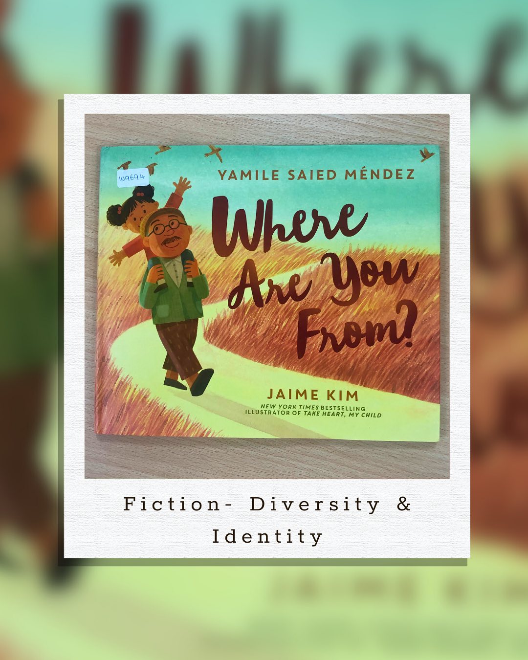 Where Are You From?
By Yamile Saied Méndez, illustrated by Jaime Kim
We have all been asked this question at some point in our lives. It’s usually an ice-breaker on first meetings-a getting-to-know-you kind of question. Yet, sometimes, it is the hardest one to answer, especially when your roots stretch across many places while you find yourself currently grounded somewhere else. All the more daunting for a child who is still making sense of the world around her.
So when a group of well-meaning peers and adults pose this question to our protagonist, it is her grandpa who offers an answer- one deeply rooted in her lineage. An answer that carries forward who she is today, shaped by the dreams and hopes of every ancestor who came before her. Through a visual journey across places and memories, the book unfolds as both celebratory and deeply affirmative in its message.
Poetic, to say the least.
