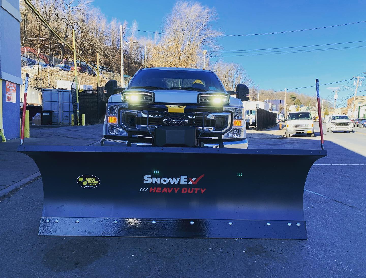 2022 F-250 @snowexproducts HD with LED headlights #snowex #ford #fordtrucks #superduty #f250
#snowremoval #nyc #yonkersny