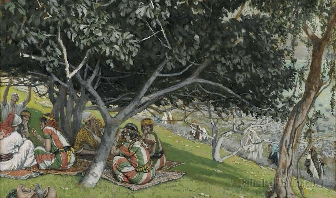 Lecture de l’Évangile pour le sixième dimanche d’hiver
Iohannes était sur les bords du Jourdain, avec deux de ses disciples. Voyant Ieshu marcher, il dit : voici le divin Agnus. Ayant entendu cela, les deux disciples suivirent Ieshu. Ieshu se retourna, vit qu’ils le suivaient et leur dit : « Que voulez-vous ? Que voulez-vous ? Ils lui dirent : Maître, où demeures-tu ? Il leur dit : Venez et voyez. Ils allèrent donc voir où il demeurait, et ils restèrent avec lui le reste de la journée. Il était environ quatre heures de l’après-midi. L’un des deux disciples qui avaient entendu ce que Iohannes avait dit et qui avaient suivi Ieshu était André, le frère de Simon Pierre. Il rencontra d’abord Simon et lui dit que nous avions trouvé le Christ. Il l’amena à Ieshu. Ieshu le regarda et lui dit : « Tu es Simon, fils de Iona ; on t’appellera Pierre. Le lendemain, voulant aller en Galilée, Ieshu rencontra Philippe. Ieshu rencontra Philippe et lui dit : Suis-moi. Ce Philippe était de Bethsaïda, la même ville qu’André et Pierre. Il rencontra Nathanaël et lui dit : « Nous avons trouvé celui dont il est question dans la Bible : Nous avons trouvé celui dont parle le livre et qu’annoncent les prophètes : Ieshu, fils de Joseph de Nazareth. Nathanaël lui dit : Allons, quelque chose de bon peut-il sortir de Nazareth ? Philippe dit : Viens et vois. Ieshu regarda Nathanaël et lui dit : Voici un vrai Israélite, en qui il n’y a pas de ruse. Comment me connais-tu ? dit Nathanaël. Avant que Philippe t’appelle, répondit Ieshu, je t’ai vu sous un figuier. Maître, dit Nathanaël, tu es vraiment le Christ. Ieshu répondit : tu crois parce que je t’ai dit que je t’ai vu sous le figuier, tu verras des choses encore plus grandes. Tu verras le ciel ouvert et les anges de Dieu monter et descendre vers le Fils de l’homme.
Image : « Nathaniel sous le figuier » par James Tissot, 1886-1894.
#eglisegnostiqueapostolique #eglisegnostique #gnostique #gnosticisme