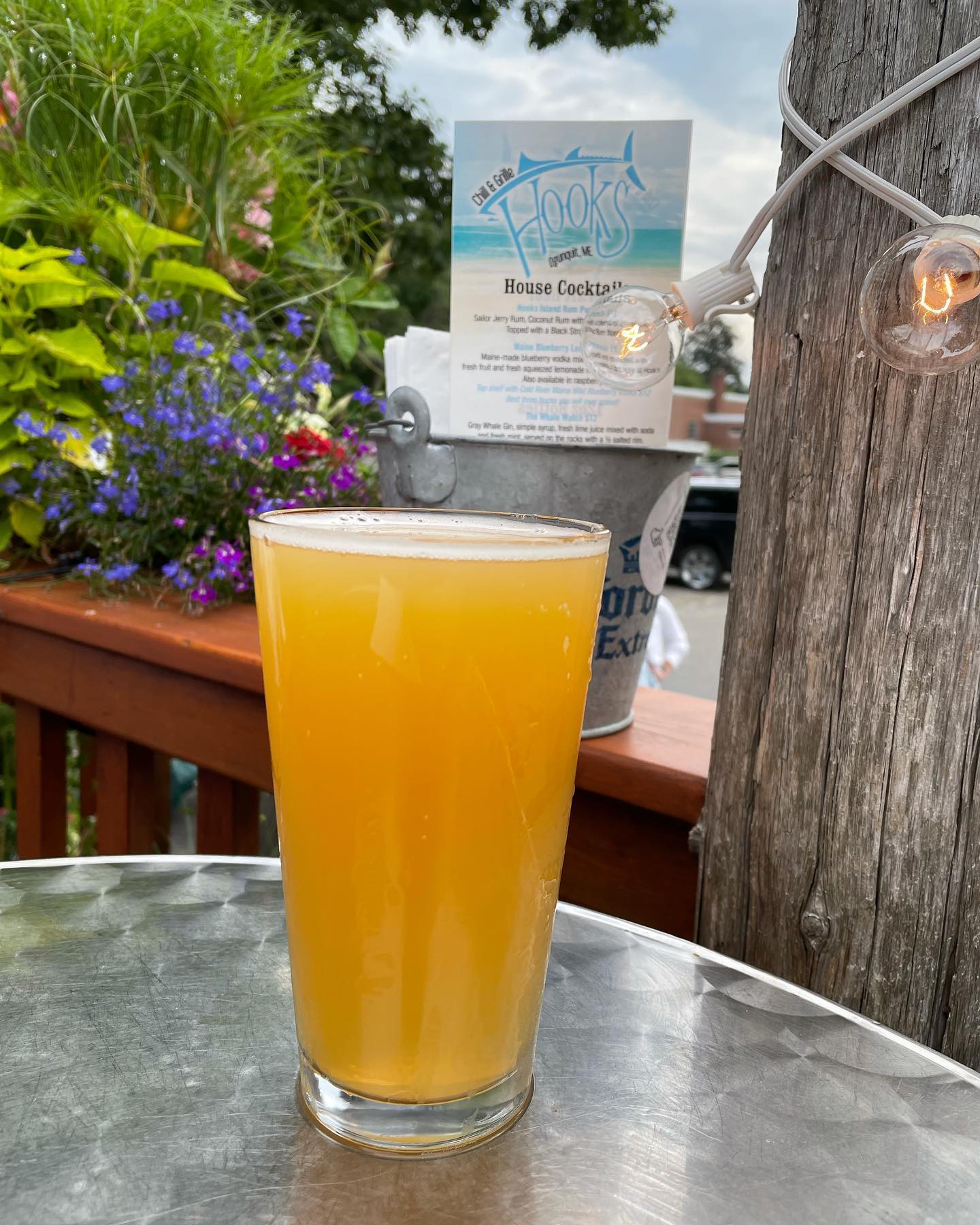Come try @marsh_island_brewing #pulptruckIPA on tap @hooksogt! Itโs a hazy, juicy "New England IPA" utilizing Mosaic and El Dorado Hops. Flavors of Pineapple, Orange and Grapefruit. ๐๐ค๐ผ๐บ