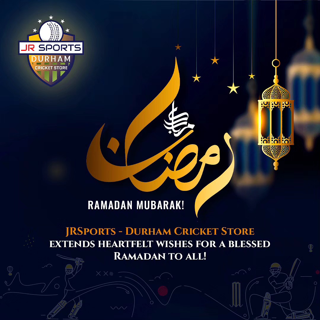 🌙✨ Ramadan Mubarak 2024 from JRSports - Durham Cricket Store! 🏏🌟
As we embark on the sacred journey of Ramadan, may this month bring you and your loved ones peace, blessings, and spiritual enlightenment. The essence of Ramadan lies in kindness, compassion, and the true meaning of spirituality, reminding us of the importance of empathy and generosity towards others.
On behalf of the entire team at JRSports - Durham Cricket Store, we extend our warmest wishes to you and your family. May this month of fasting, prayer, and reflection be filled with love, joy, and countless blessings.
Wishing you a Ramadan Mubarak, filled with moments of spiritual growth, community unity, and inner peace. 🕌✨
#ramadanmubarak #Blessings #kindness #compassion #spirituality #durhamcricketstore #fasting #cricket🌙🤲🏼