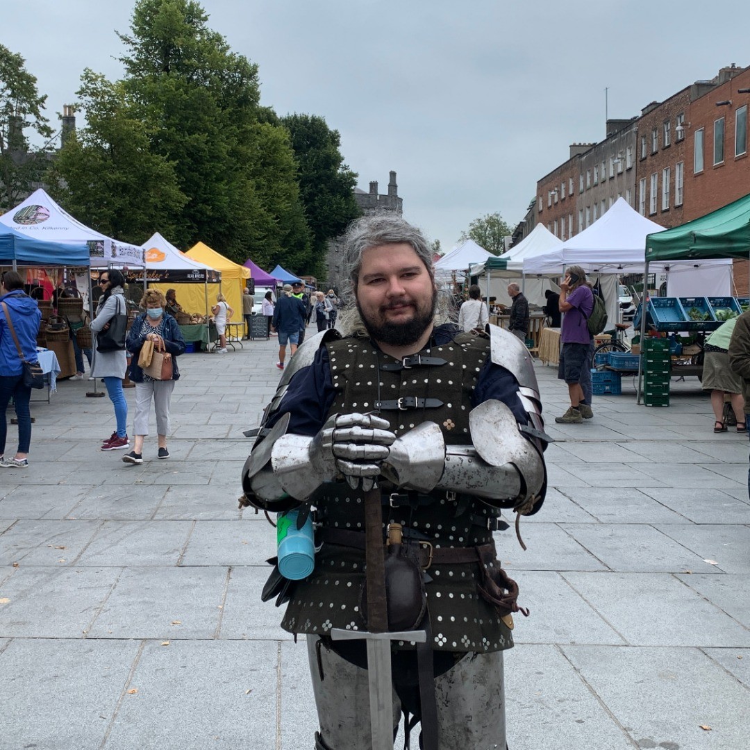 Last day of Tours before I start getting ready for the tournament in Malbork. Gonna try get some video's of my fights over there so everyone can see what Knights fighting is really like.