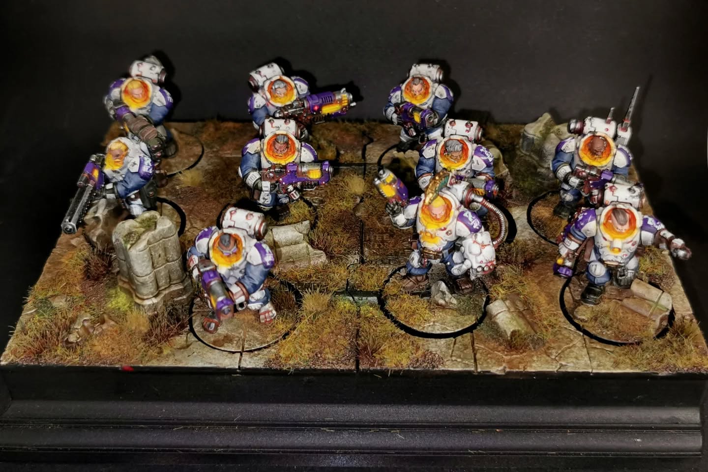 Votann Personnal Army.
Showcase miniatures at Table Top ++ Painting level.
Commission Armies Painting level.
Hope you like It !
#warhammer40000k #votann #MiniaturePainting #warhammercommunity #votann40k