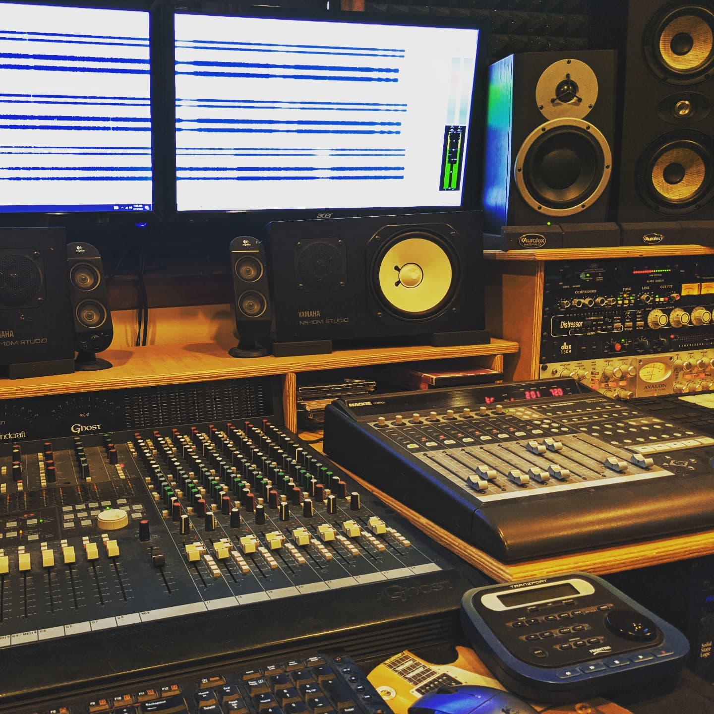 Working on a mix for a new Walk the Wreckage album. Stay tuned!!