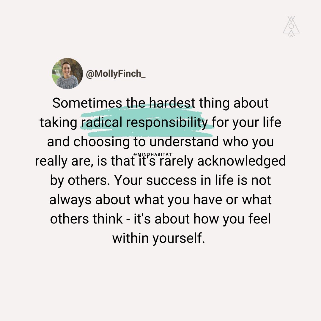 In a world where everything is always focused on whatâs outside of us, it can be really hard when you are doing the work on the inside.
Paying attention to who you are, why you think the way you do and why you do the things you do, takes work.
It takes a kind of radical ownership that says âthings may have happened that I didnât deserve, but I am the only one who can change my circumstanceâ.
It requires giving up blame or waiting for others to change before you change.
It entails holding yourself and breathing through the moments where every part of you wants to react how you always have.
It takes courage and strength and continuous conflict between what you feel on the inside and what your mind has been taught you should do or should want.
Perhaps the hardest part of all is that more often than not, you are faced with people who donât get it. Who donât truly understand and who may see what you are doing as failure.
In a world where everything is about material gain, possession and power, it is crucial to remember that your success is not something that comes from what you have or what people think of what you do.
Ultimately, your success is personal to you.
It might be learning to sit with some uncomfortable emotions or noticing that you were able to hold steady instead of yell.
It might be that you had the strength to walk away from something that everyone thought you should keep at.
When you get into bed at night, it is only you who can know how successful you really are.
Trust yourself and never forget what is true for you đ
#selfimprovement #selfdiscovery #truthseeking #speakyourtruth #radicalresponsibility #mentoring #coaching #keepgoing #awakeningpotential