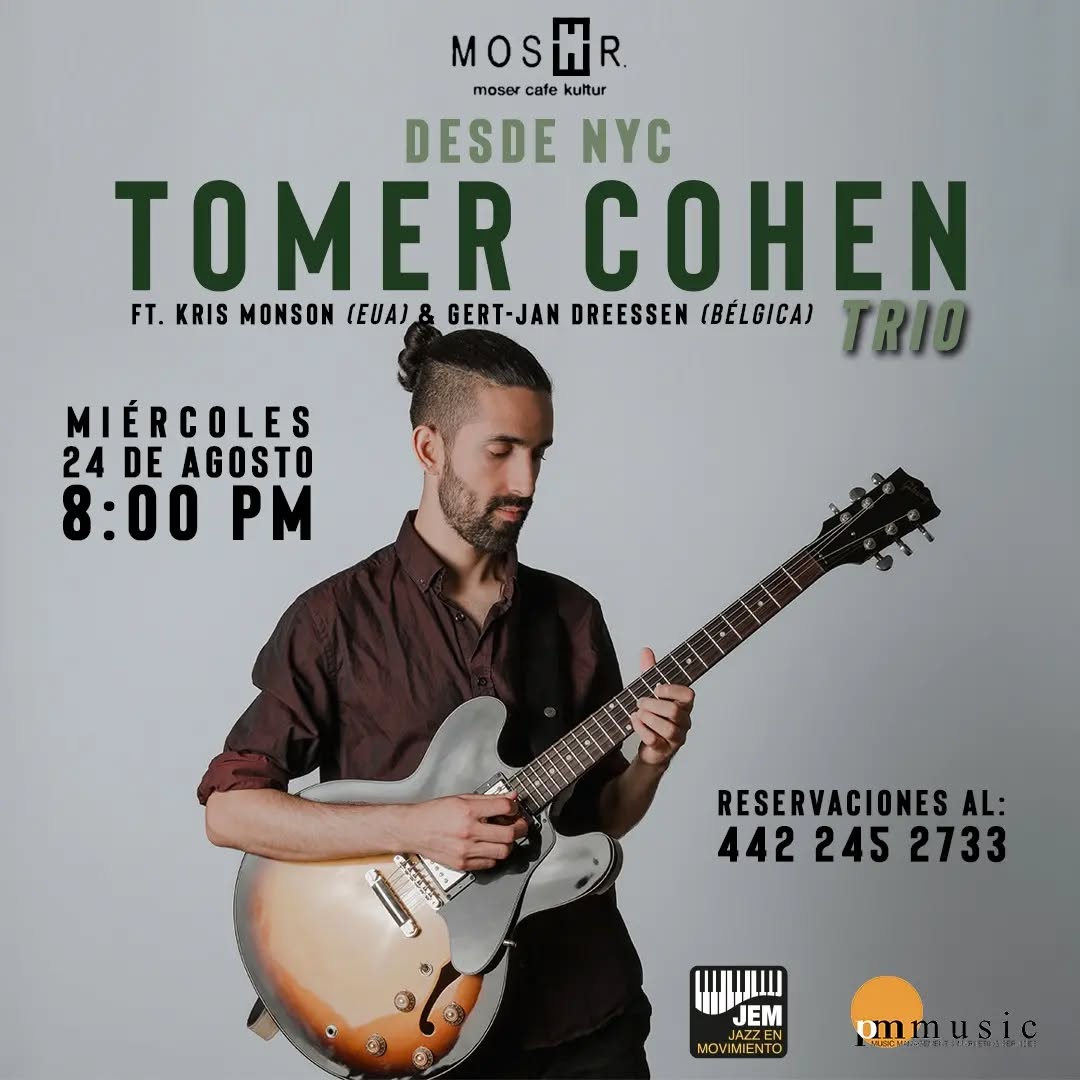 Querรฉtaro!
We are playing at @mosercafe August 24th at 8pm!
Come by if you're around โค๏ธ
๐ธ @liri_agami