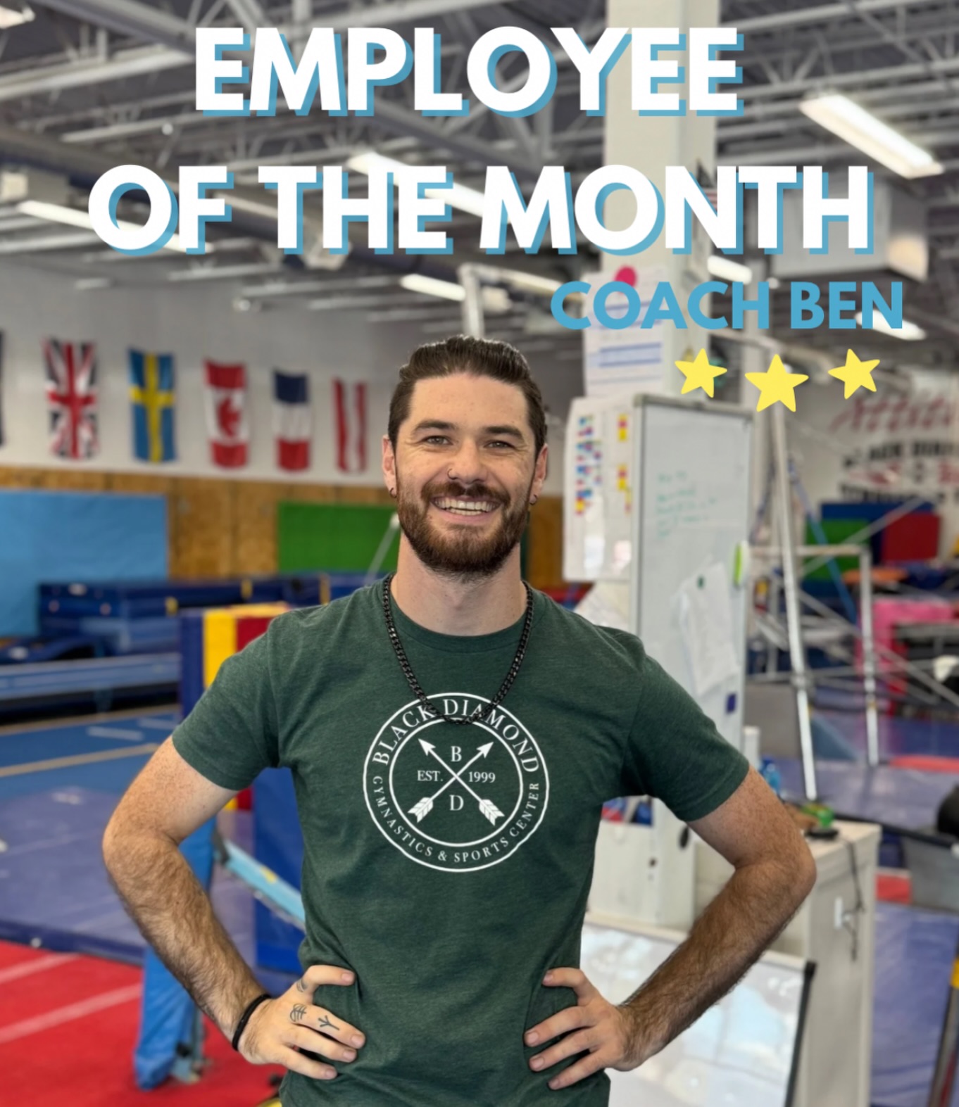 Are you surprised? We’re not - Coach Ben is the BEST! Here is what his coworkers have to say about him: “Ben is always so willing and happy to jump in and help wherever is needed!! He is so good at giving feedback in such a positive way and makes my life easier when I’m super busy!” & “Ben brings so much energy to the gym not matter what class he is teaching and has brought such a unique perspective to our gym!” Thank you Ben, for all that you do for us and our athletes!💖