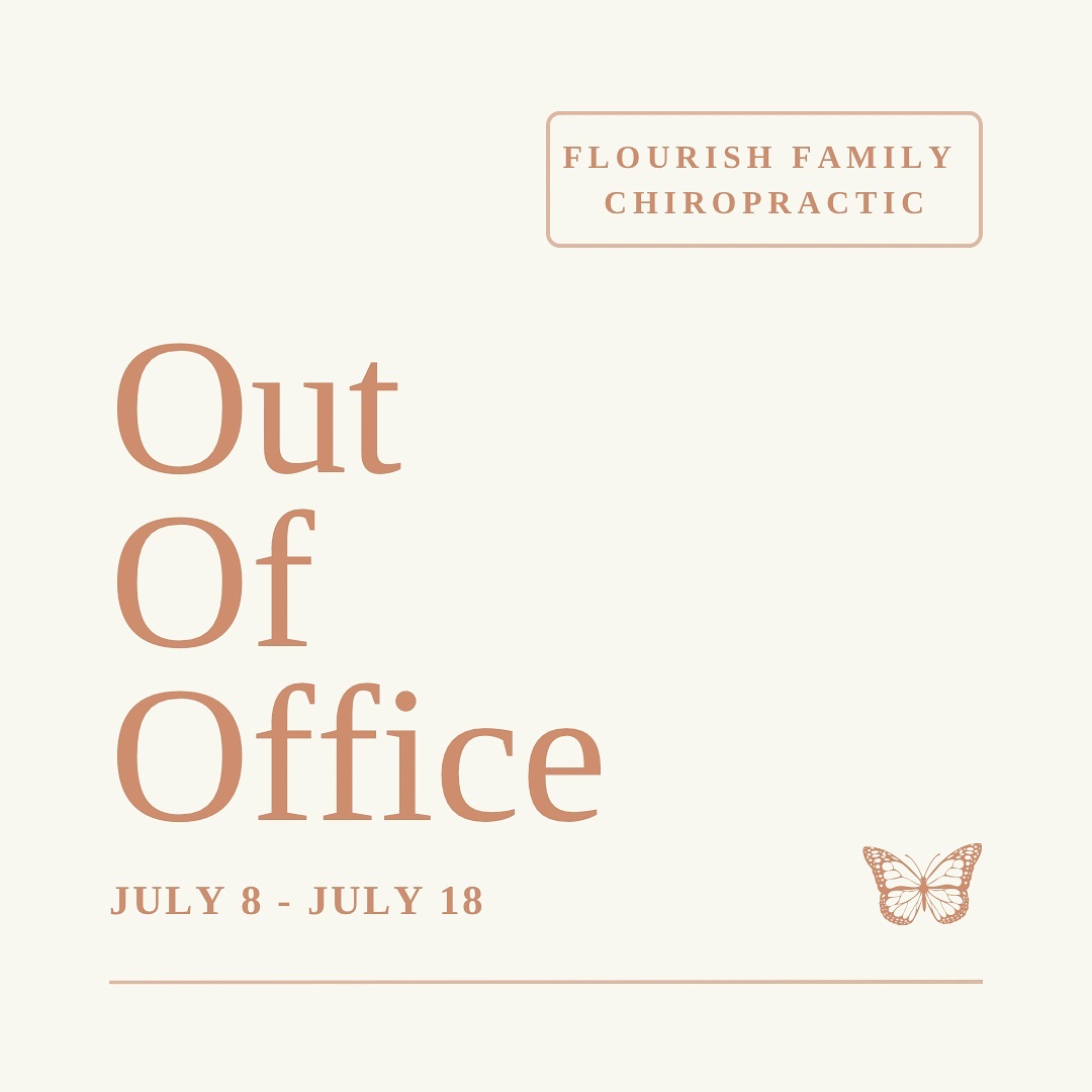 We will be out of office for the next several days on vacation in Vermont š
Normal business hours will resume mid-July.
See you soon!
#pediatricchiropractor #bayareachiro #belmontca #sancarlosca #redwoodcityca #nervoussystemhealth #chiropractic