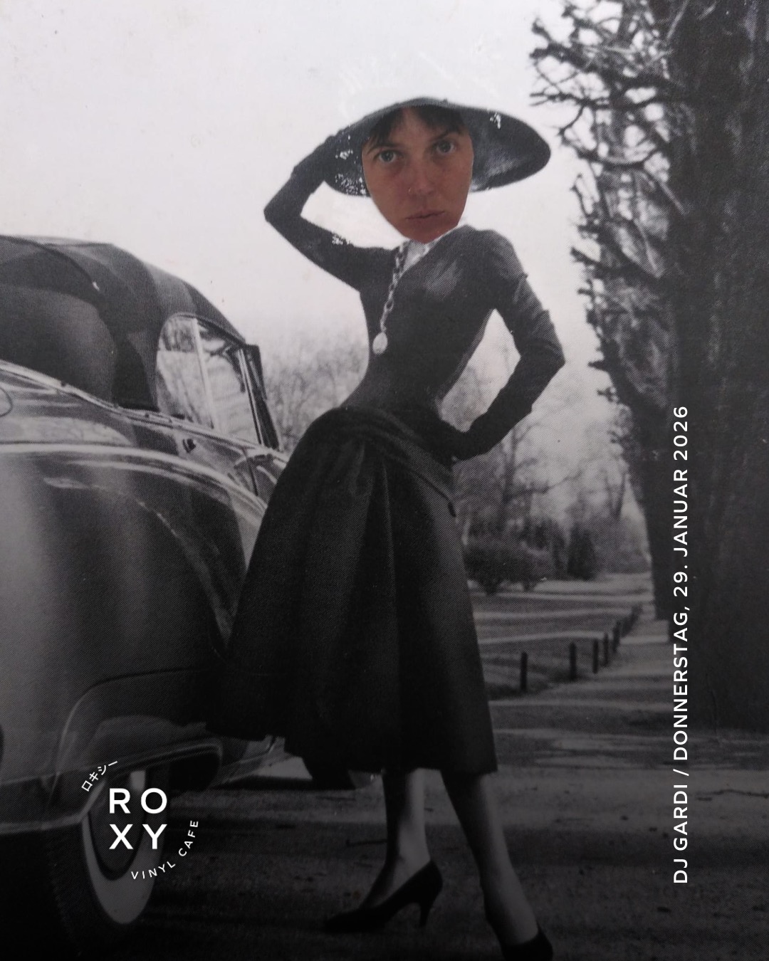 Roxy Listening Session / DJ Gardi
Donnerstag, 29. Januar 2026, 20:00
Gratis Eintritt!
Gardi rockt ihre Lieblings Lieder aus der Roxy Musik Sammlung, eine vergnügte Reise durch Genres und Jahrzehnte.
@_von_draussen
#roxyvinylcafe #winterthur #nightlife