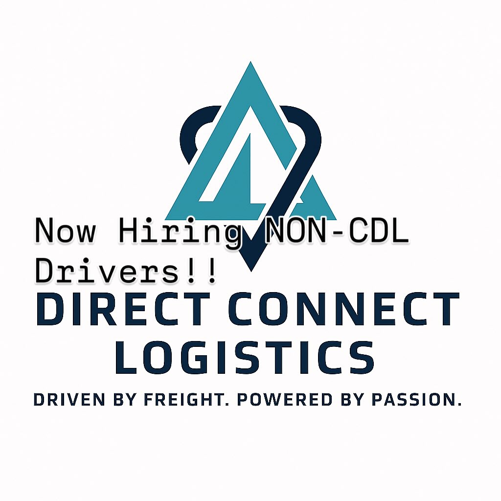 BOX TRUCK DRIVER (REGIONAL) — 25% OF LOAD | WEEKLY PAY
Company: Direct Connect Logistics, LLC
Position Type: Contract / 1099 (or W2 if applicable)
Route Type: Regional (0–500 mile radius)
Pay: 25% of load revenue
Pay Schedule: Weekly pay
Position Summary
Direct Connect Logistics is seeking dependable and safety-focused Box Truck Drivers for regional routes. Drivers will operate a box truck to transport general freight, complete deliveries on schedule, and maintain accurate documentation. This role is ideal for drivers who want consistent regional work with weekly pay and percentage-based earnings.
⸻
Compensation & Benefits
• 25% of load revenue
• Weekly pay
• Regional routes (home more often than OTR)
• Steady freight opportunities based on availability and performance
⸻
Driver Responsibilities
• Safely operate a box truck on regional routes (0–500 miles)
• Pick up and deliver freight on time and in good condition
• Complete pre-trip and post-trip inspections (DVIR)
• Secure loads properly using straps, bars, blankets, etc. (as needed)
• Maintain electronic or paper logs (if required)
• Communicate clearly with dispatch regarding delays, issues, or route updates
• Obtain and submit required delivery documents (BOLs, PODs, rate confirmations)
• Follow all DOT and company safety policies
• Keep truck clean and report maintenance issues immediately
⸻
Requirements
• Valid driver’s license (Class D or CDL depending on truck/operation)
• Minimum 1 year driving experience preferred (box truck experience a plus)
• Ability to pass background check (as required by customers)
• Clean driving record preferred
• Ability to lift/move freight up to 50 lbs (as needed)
• Strong time management and customer service skills
• Smartphone required for dispatch communication and document scanning
⸻
Preferred Qualifications
• Experience with Amazon Relay / regional freight lanes
• Knowledge of load securement and basic cargo handling
• Familiarity with ELD apps (if applicable)
⸻
Work Schedule
• Regional lanes (typically same-day or next-day runs)
• Weekday and weekend availability may be required depending on freight demand
