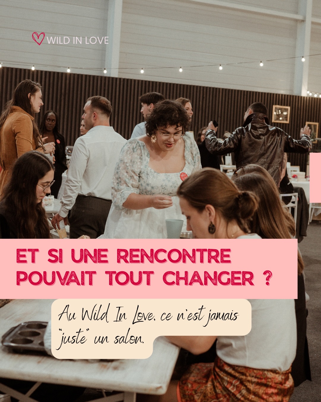 Au Wild In Love, les rencontres ne sont jamais le fruit du hasard. Elles naissent d’un cadre pensé pour les prestataires du mariage.
Ici, on ne collectionne pas des contacts.
On échange sur le métier, la vision, l’expérience client.
Le Wild In Love rassemble des professionnels qui croient :
• à la qualité plutôt qu’à la quantité
• à l’alignement des valeurs
• à des collaborations durables
C’est dans cet environnement que se créent des recommandations naturelles et des partenariats qui ont du sens.
Participer au Wild In Love,
c’est intégrer un écosystème humain et professionnel.
Si tu veux plus que de la visibilité, tu es au bon endroit.
📸 @rhodierphotographie
Nos partenaires de 🫶🏾
@bichettesandco
@la.perleevents
@latelier_tchungle
@maisonjardinsucre
@atelierchloeg.joaillerie
@audrey.girard_tatonkame
@dessireve_illustration
@fabrication.marinell.or
Et tous les autres ✨
#mariage2026 #strasbourgfrance #festivaloflove #wildinlove #alsacemylove