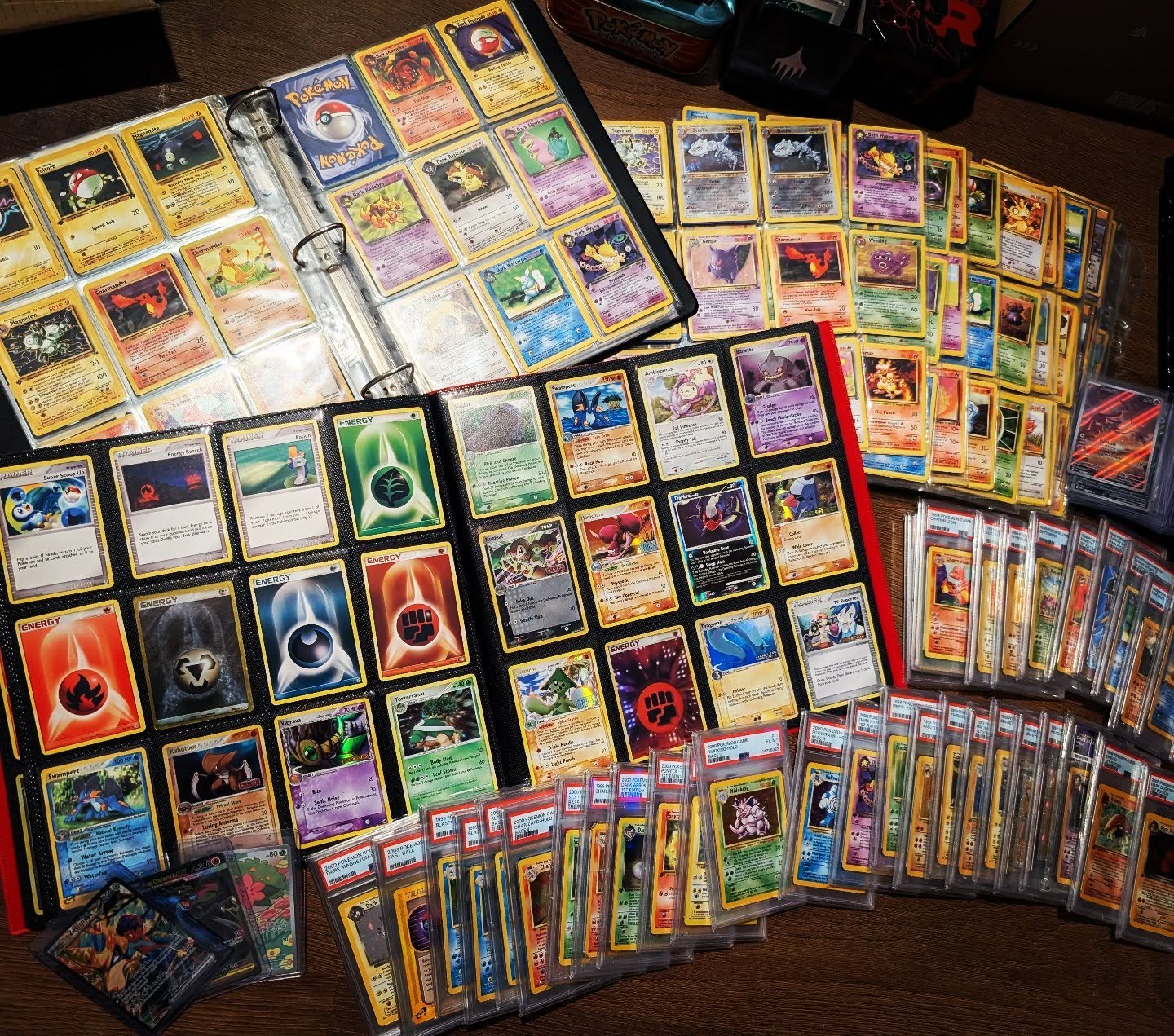 It's been a crazy couple weeks for trade-ins and collection purchases! Vintage, modern, and mid-era, slabs as well as singles, English and Japanese - if only there was somewhere to sell all this efficiently and have people browse our actual singles stock!
We're always interested in collections or trades whether its Pokémon, Magic or One Piece 🤝