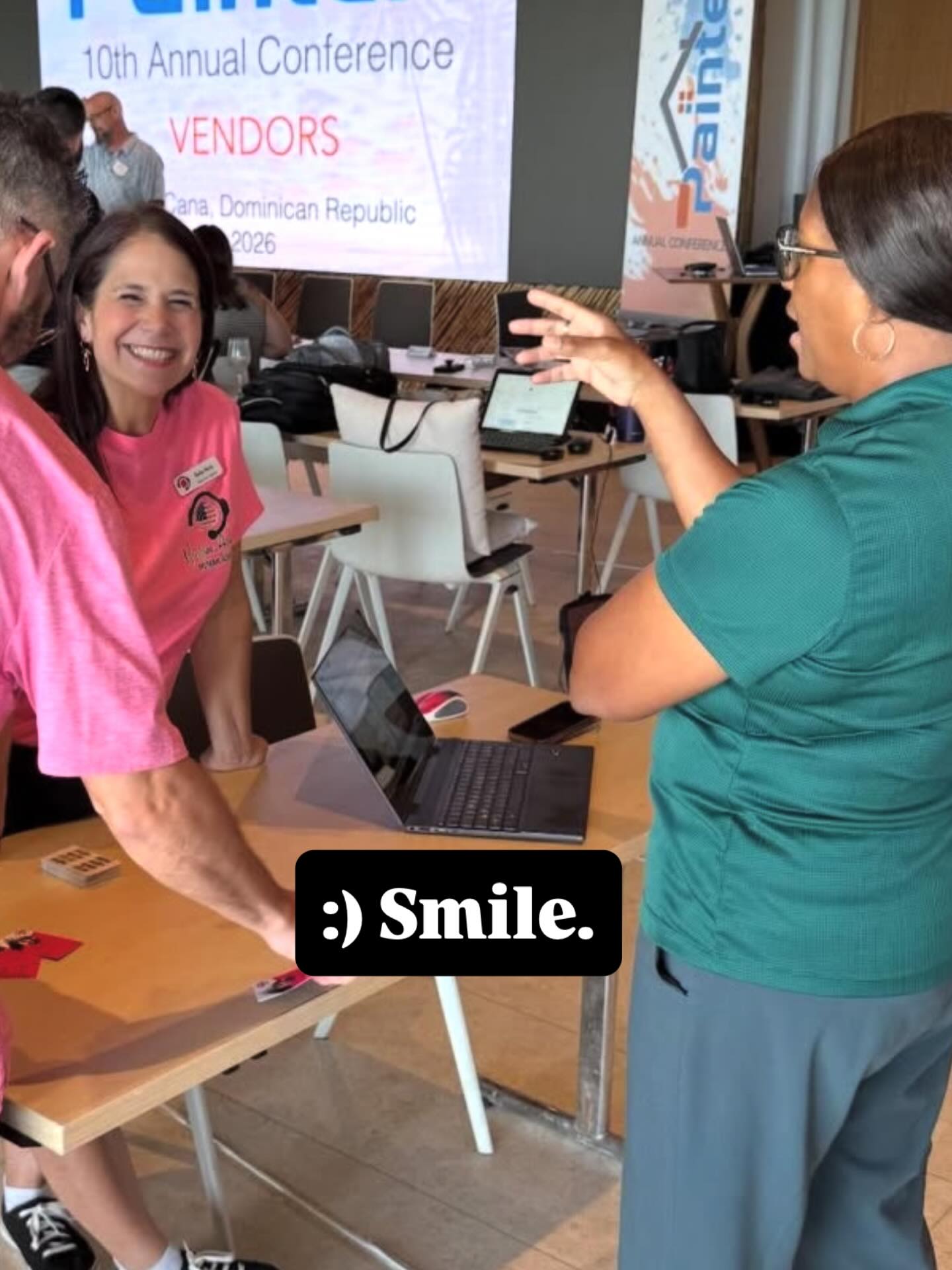 Smiling is our favorite way to answer your phones