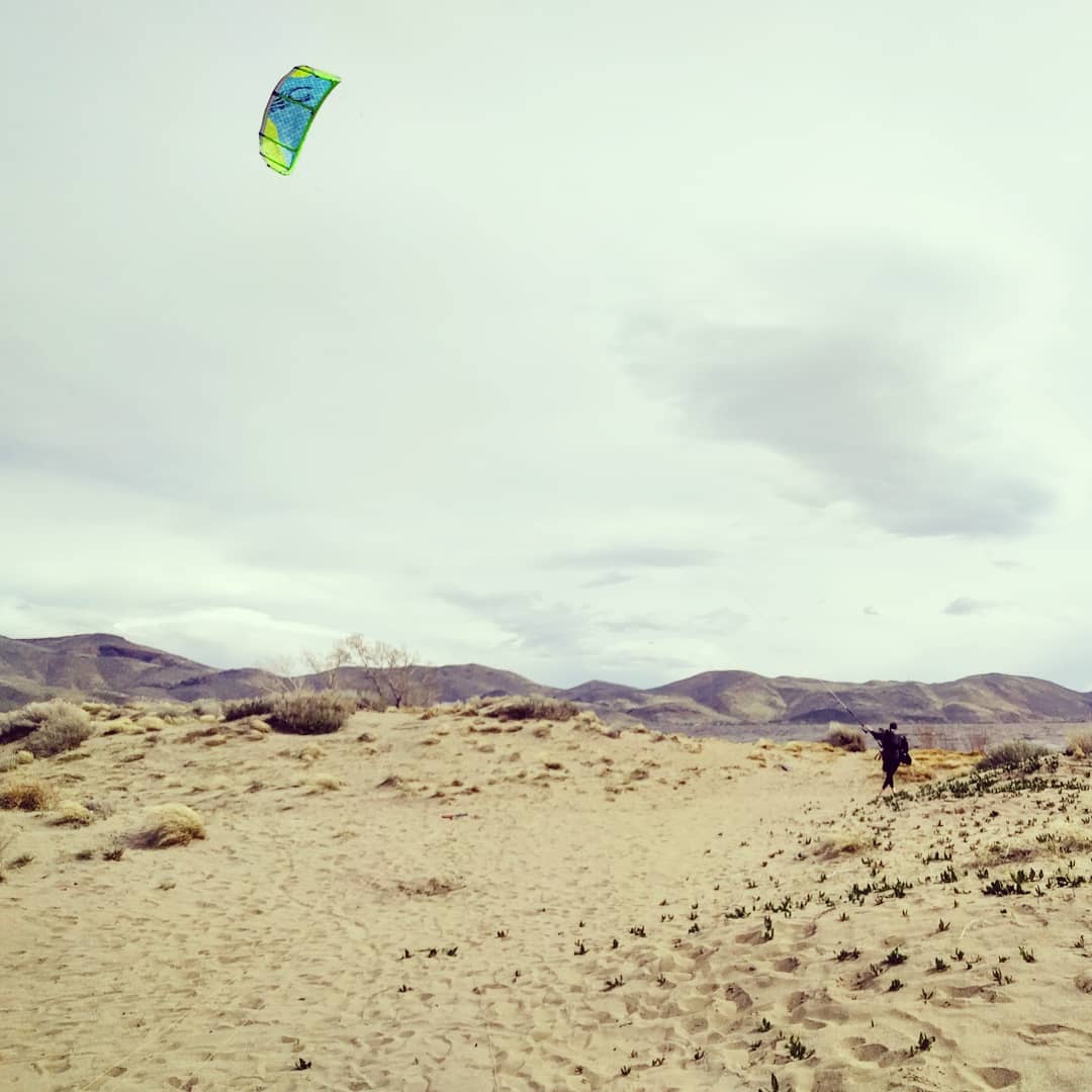 #washoe #lake #Kiteboarding in high #winds #tahoe #kites #kitesurfing