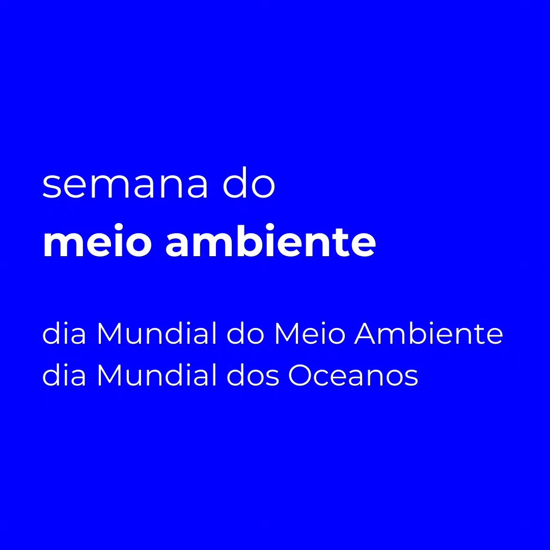 Toda primeira semana de Junho é celebrada a Semana Nacional do Meio Ambiente quando também se celebra o Dia Mundial do Meio Ambiente no dia 05 (hoje!) e o Dia Mundial dos Oceanos no dia 08.
São datas oficiais e de suma importância para um reforço na conscientização sobre o meio em que estamos inseridos e a forma de ocupação desordenada e problemática que fazemos dele.
Atualmente somos atravessados por várias notícias sobre a catástrofe climática em curso frente aos diversos eventos extremos que estão ocorrendo globalmente e deixando milhares de pessoas e animais desabrigados, desesperançados, tendo que lidar com a perda de seus bens materiais e muitas vezes de entes queridos que perderam suas vidas nessas tragédias.
Como seguir vivendo com a perspectiva cada vez mais realista de um colapso maior e mais descontrolado?
Infelizmente não temos a resposta ou a solução milagrosa para essa questão existencial.
A única certeza que temos é a necessidade de agir e agir AGORA!
De nos colocarmos em movimentos regenerativos todo dia até que a sustentabilidade e a regeneração não sejam somente termos bonitos e rentáveis, mas um modo de vida, uma nova forma de pensarmos nossa relação com tudo e com todos.
Sabemos que o plástico que reciclamos em nossas oficinas e em nossos produtos não faz cócega nos milhares caminhões de resíduo que são despejados no oceanos diariamente, porém a semente plantada na mente e coração de uma criança, jovem e até mesmo adulto através de uma educação crítica e libertadora tem um poder exponencial de expansão e por isso que sempre ouvimos por aí que "cada ação conta"!
Nós, adultos, somos os grandes exemplos para nossas crianças e é nosso dever lutar por um planeta equilibrado, cheio de vida e oportunidades como o que tivemos o privilégio de habitar até agora.
Nosso propósito é, através da arte e educação, gerarmos mudanças importantes de consciência para que possamos nos unir e exigir cada vez mais as mudanças estruturais necessárias para a regeneração do planeta e isso está diretamente ligado a uma participação cidadã mais ativa, que vote consciente em candidatos(a)s que tenham a pauta do Meio Ambiente como prioritária e inegociável!