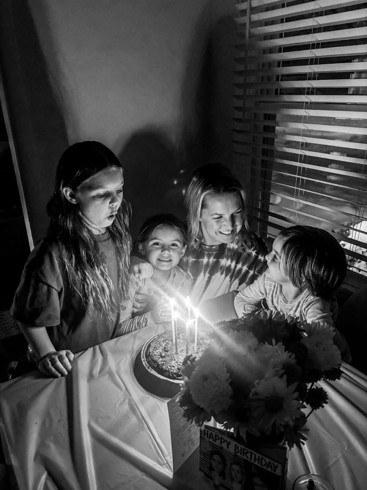 Happy Birthday to our number 1! Today was awesome, being able to be trapped inside and just chill (CHILL = keeping the kids entertained for the entire day, going out in the snow once or twice, playing board games, reading (I think you got to do some of that 😁) and watching a movie that was picked by Copelin and Cora. Not sure you would’ve had it any other way. We love you so much ❤️❤️❤️