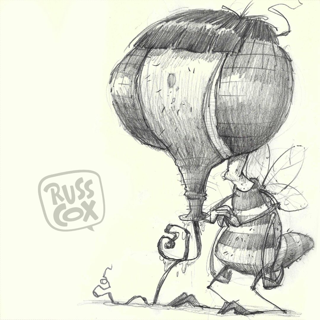 Sometimes you need to sketch for a few moments to drown out the ugliness in the work, especially here in Maine. #sketch #drawing #doodle #pencil #molekine #cartoon #kidlit #graphicnovels #picturebooks #illustrartion #childrensbooks #instaartist #instaillustrator