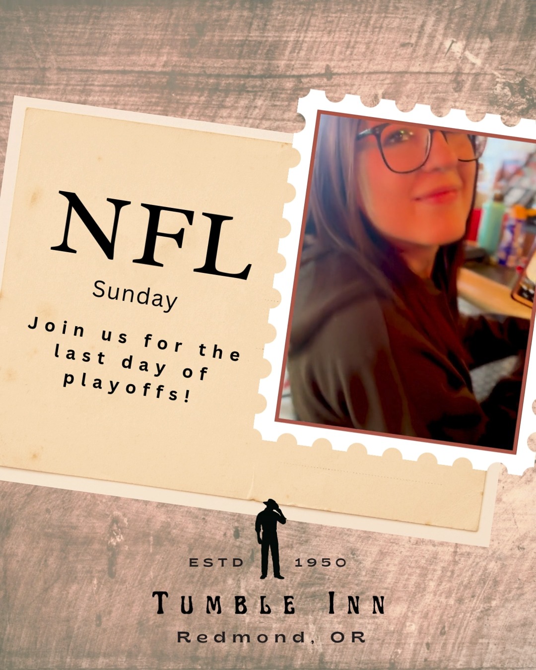 Sundays are for football, cold beers, and yelling at the TV. 🏈
Pull up a chair and settle in at The Tumble Inn.
Who are you rooting for on the last day of playoffs?!
#RedmondOR #SundayFootball #TumbleInn #FootballBar #CentralOregonBars #RedmondDiveBar #localbusiness #thetumbleinnreviews #LocalBarLife #thetumbleinnredmond #tumbleinnreviews #DiveBarVibes #TumbleInnFamily #remondoregon #redmondoregon #LocalSpot #RedmondOregon #localsknow #thetumbleinn #centraloregon #TumbleInnRedmond #local #RedmondORBars #localhangoutredmond #FootballSunday #SundayAtTheTumble #NFLVibes #BarSunday #CentralOregonFootball #DiveBarFootball