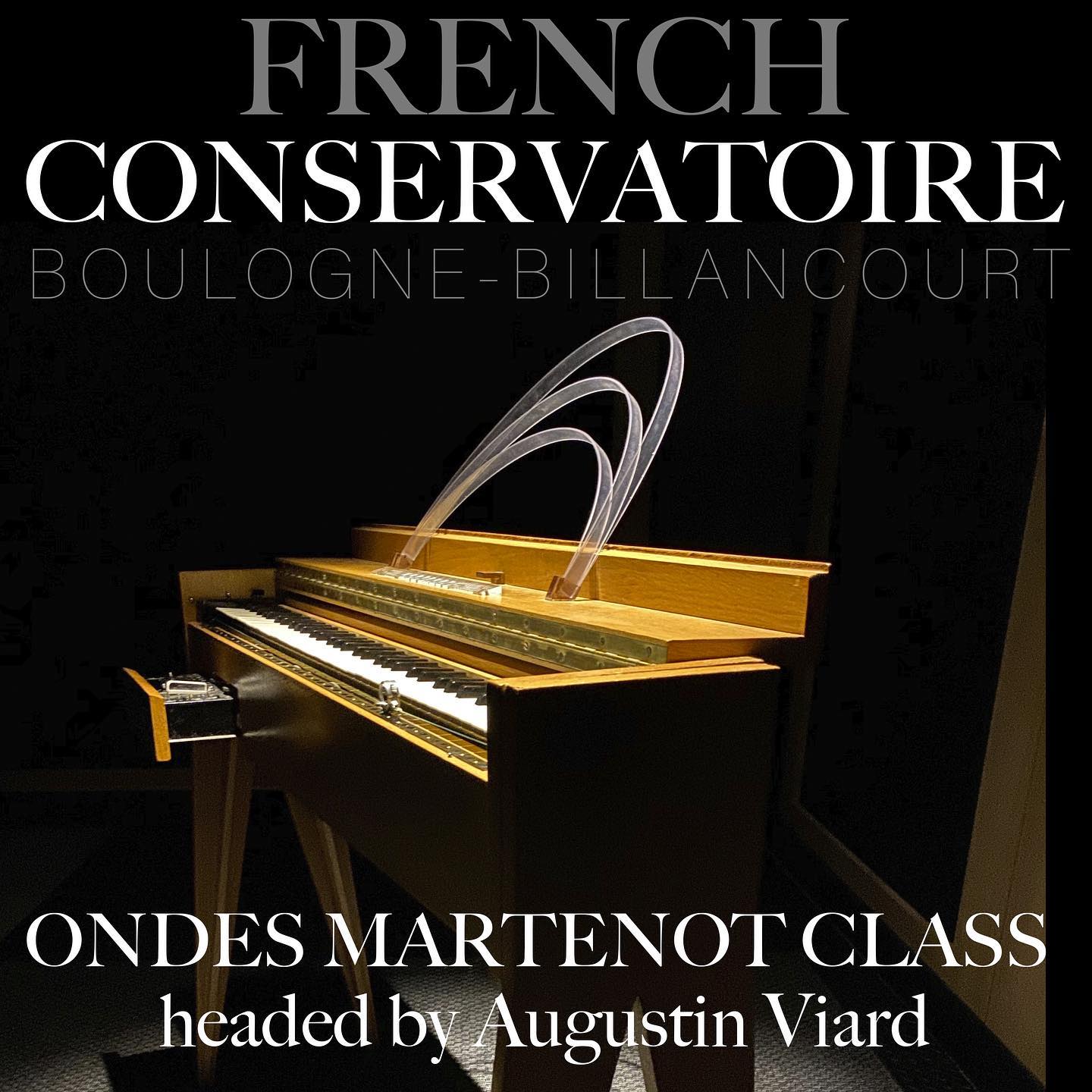 There are only 5 ondes Martenot conservatoire classes in the world.
Deeply honored to head one, and pass on some of my craft to the aspiring generation in such a renowned institution.
#ondesmartenot #martenot #professor #boulognebillancourt #france #musicclass #crrbb #legacy