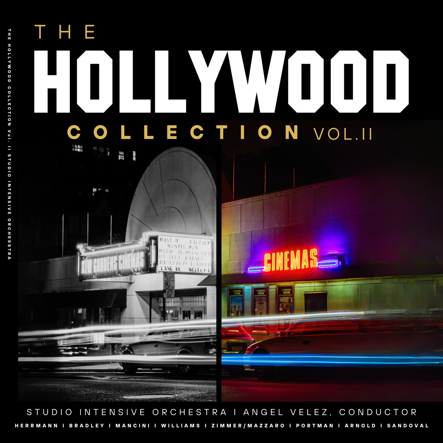 You’re in for a really special treat with this album!
Featuring special guests:
•Arturo Sandoval
•Sol Toledo
•Dennis Kim
•Andy Garcia
Available exclusively on vinyl March ‘26 and via all major streaming platforms May ‘26.
#studiointensiveorchestra
#thehollywoodcollection