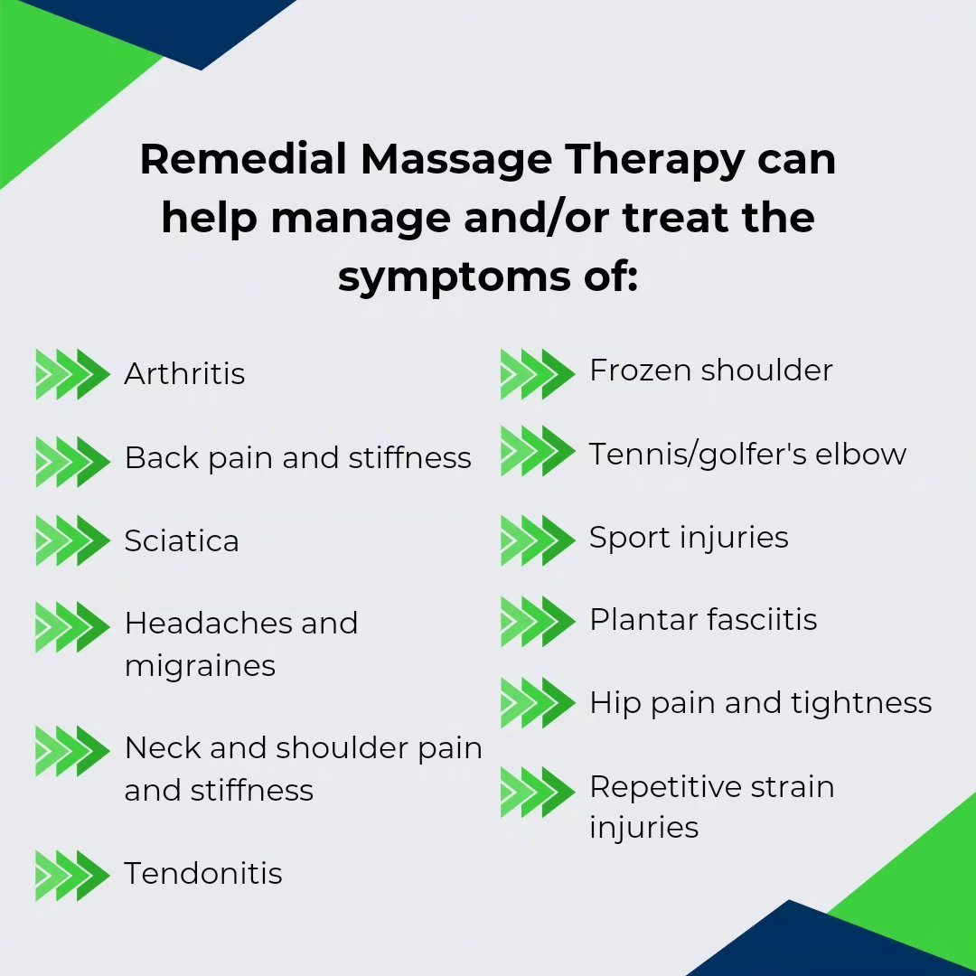 🙌 If you're experiencing any of these conditions, remedial massage therapy could be your path to relief! Let's work together to improve your well-being.
▶️ Click the link in my bio to book your session today!
#remedialmassage #remedialmassagebrisbane #painrelief #healthcare