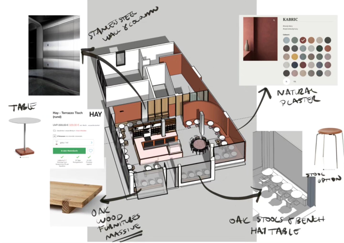 Concept drawings of the brand new project in Berlin. Toi, Toi, Toi!
Client very secret:) @brekkie44