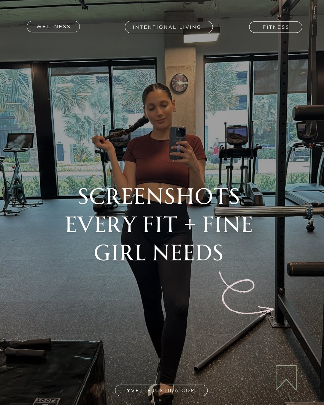 Screenshots for the gym, the mind, + the long game 🤍
Save for later ✨