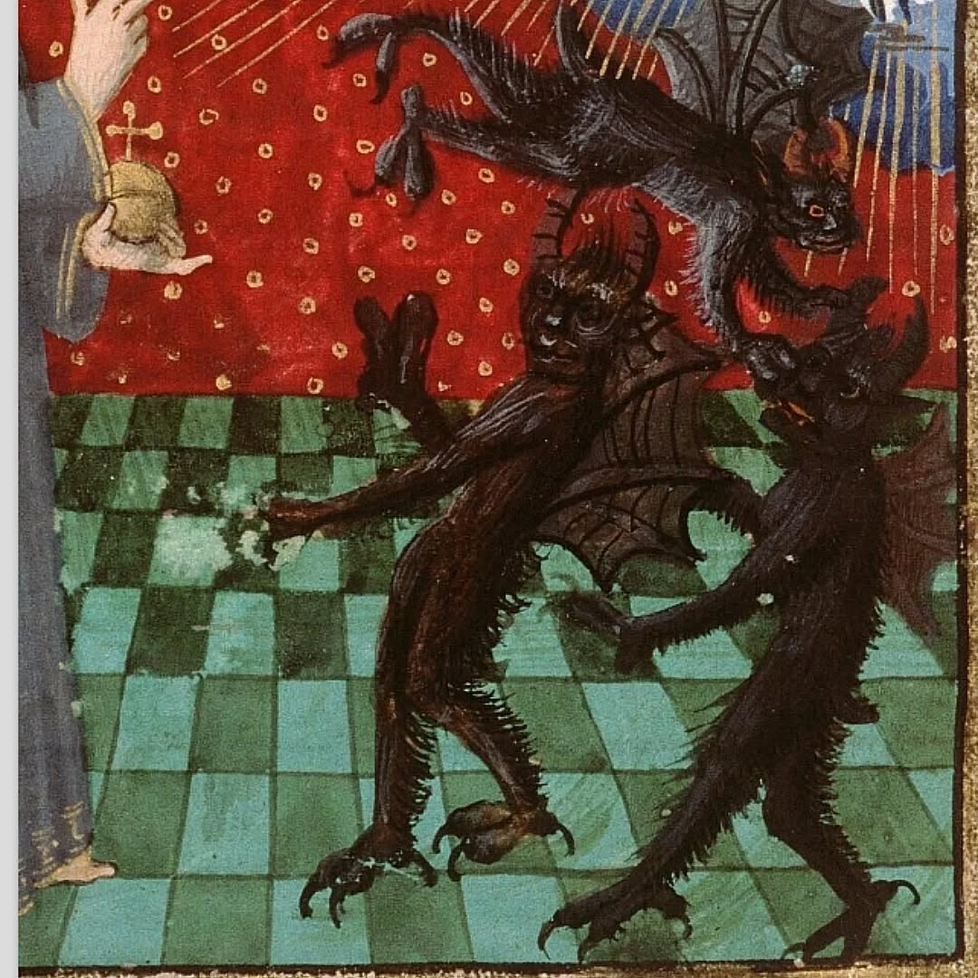 La chute des #anges dans De proprietatibus rerum, v. 1446.
Amiens, BM, ms 399.
#15thcentury #manuscripts #medieval #medievalmanuscript #manuscript #bookstagram #middleages #medieval #instagood #arthistory #angel #angels #medievalart #art #manuscriptilluminated #medieval #arthistory #historyart #illuminationart #histoire #manuscript #medievalpainting