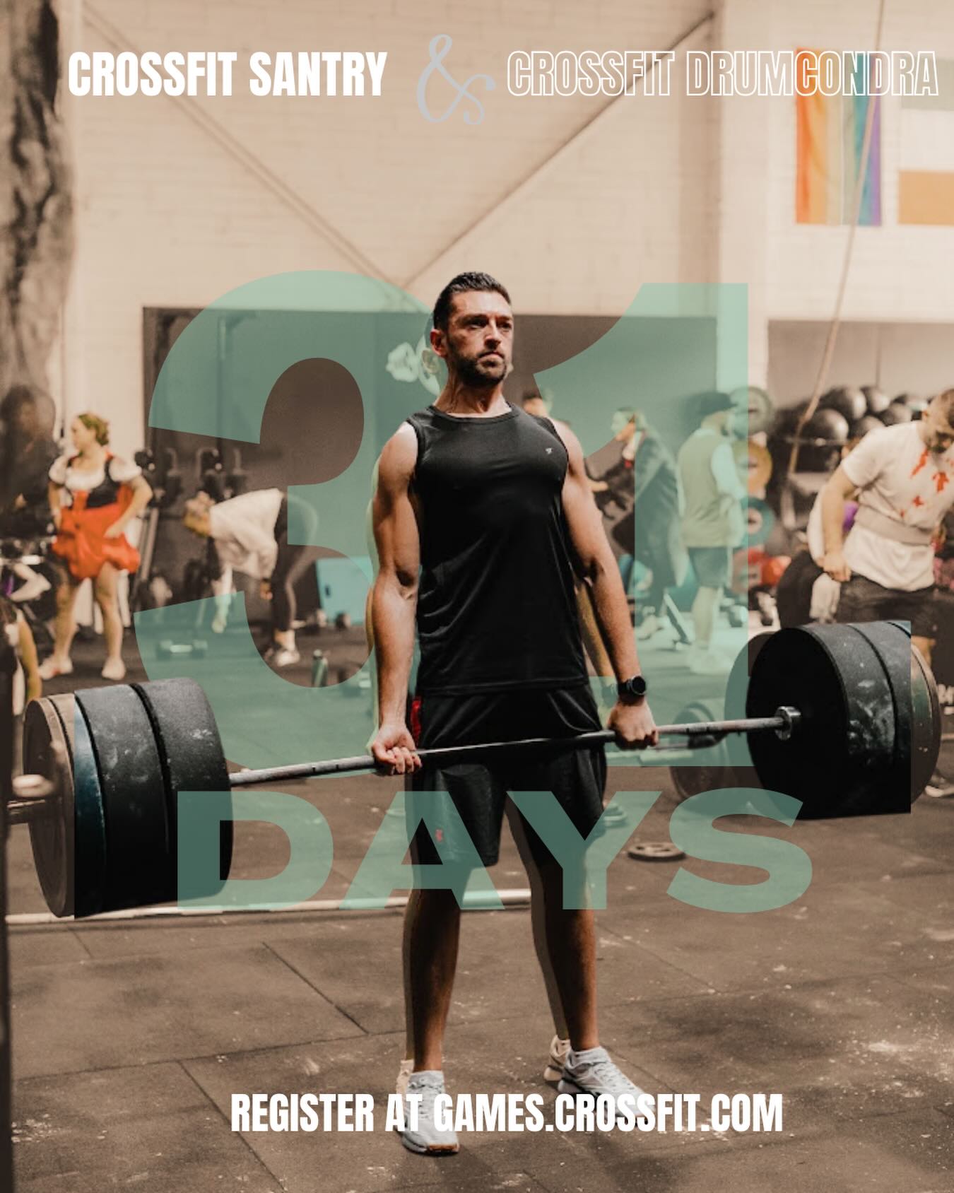 31 days to go. ⏳
The countdown to the CrossFit Open is officially on.
Register now at games.crossfit.com, select your Tribe location, and become part of the biggest fitness test on earth 🌍
Friday Night Lights is an annual highlight in the Tribe.
The lights, the noise, the nerves, the buzz — there’s nothing like it.
Whether it’s your first Open or you’re a seasoned CrossFitter, you’ll surprise yourself with what you’re capable of this year. Every single time.
Don’t miss out.
If you’re a CrossFitter looking to be part of a registered gym for the Open,
look no further than our two locations 👇
📍 CrossFit Santry
📍 CrossFit Drumcondra
Are you in?
#CrossFitOpen #TheOpen2026 #FridayNightLights