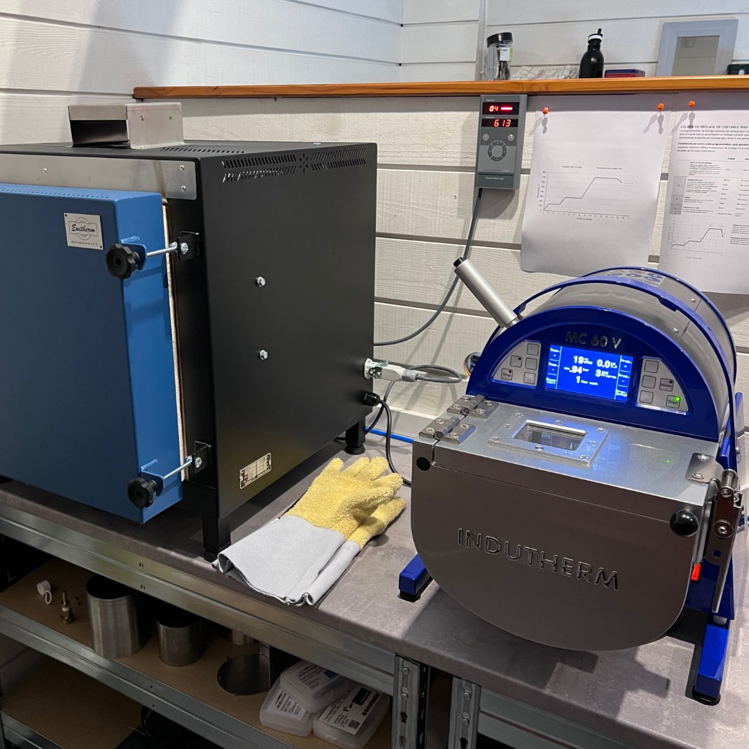 Matériel installé, prêt à démarrer
#fonderie #atelier #workshop