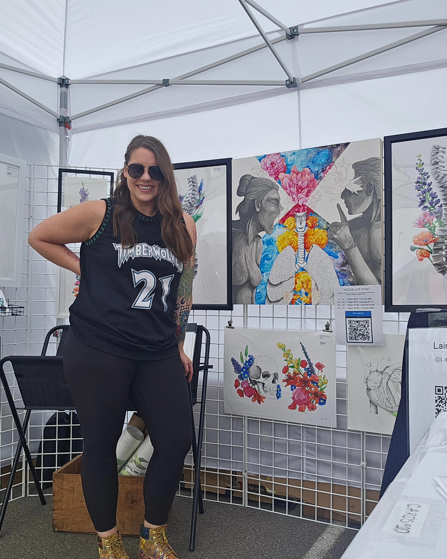 NE MPLS ❤️❤️ Art-A-Whirl crowd sure knows how to make me feel special! Still processing all of your stories, connections, and genuine love for what I create. I was 🫶 overwhelmed with record sales, repeat buyers, and your support!! The human body is what we all have in common. Thank you so much for understanding my work and being vulnerable and open to connecting through the beauty of art. Much Love!
#intuitiveart #femaleswhopaint #femaleartist #botanicalart #nempls #nemaa #femaleswhopaint #artdream #drawingsofinstagram #anatomyartist #anatomyart #laineswansonart #pencilartwork #bodyart #artoftheday #anatomiahumana #chronicpainwarrior #chiroart #medicalart #creativity #instaart