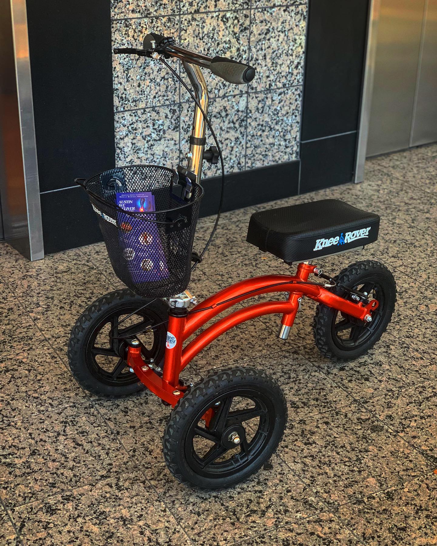 Faster than #Amazon. Easier than #Google.
#kneescooter #austin #austintexas #austinkneescooter #kneescooterrental #mobilemedicalsolutions #wedeliver #footinjury #anklesurgery #footsurgery