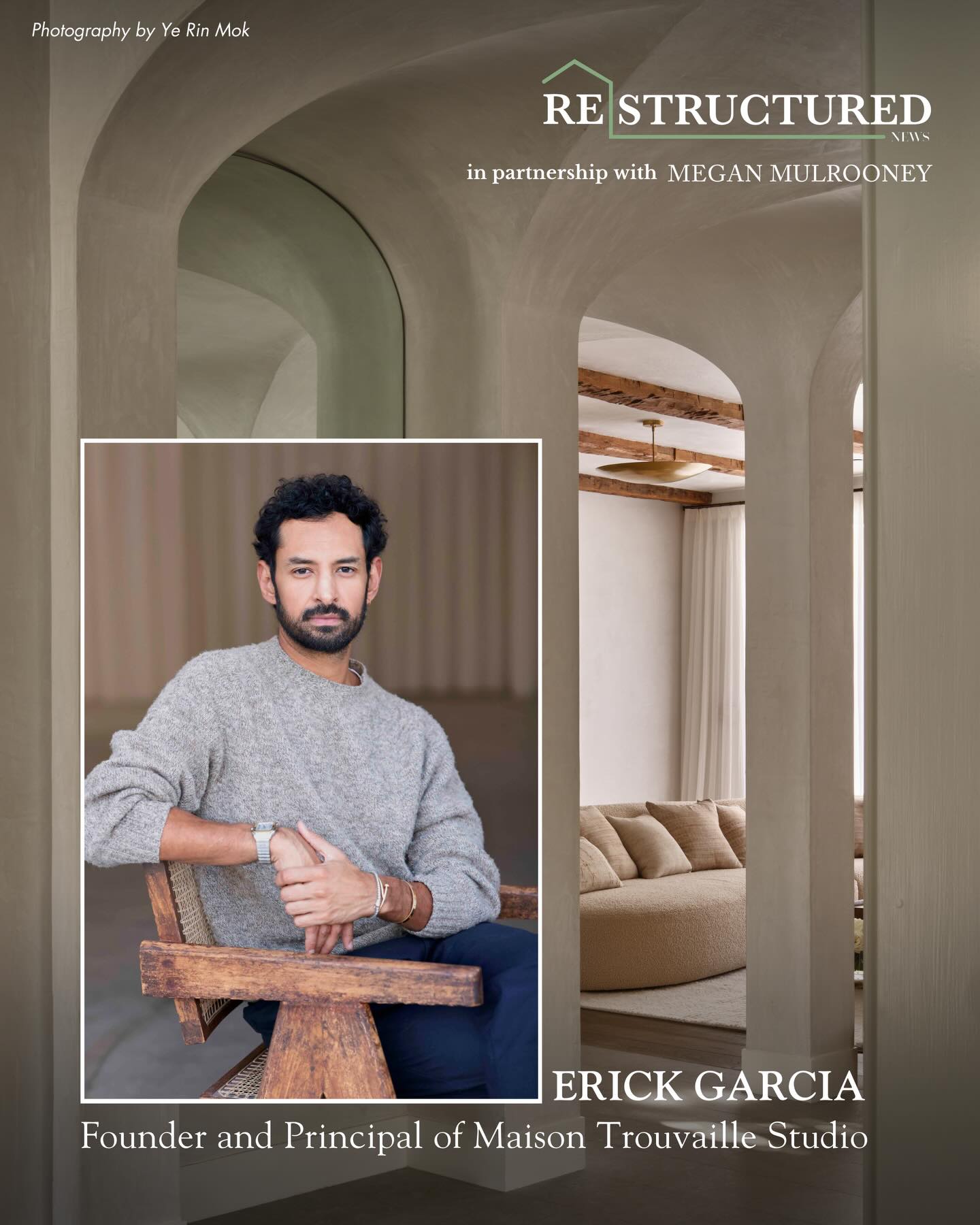 We’re excited to welcome Erick Garcia (@maison_trouvaille), Principal of Maison Trouvaille Studio, as our third and final speaker for RE|STRUCTURED’s upcoming social event, Design Across Time.
Born in Mexico and raised in Los Angeles, Erick brings a global sense of design shaped by his travels and deep appreciation for art, culture, and fashion. His creative process is rooted in finding unexpected ideas that bring joy and excitement to each space, respecting and enhancing a client’s personal style while creating environments that feel both intentional and expressive.
Erick’s residential and commercial work spans clients in entertainment, sports, beauty, and fashion, and has been featured in Architectural Digest, Harper’s Bazaar, MyDomaine, and Forbes.
Join us Thursday, February 5th at 7:00pm at Megan Mulrooney Gallery (@meganmulrooneygallery) in West Hollywood.
Guests will have time to mingle, view the exhibition, and enjoy drinks and food before the conversation inside the gallery begins at 8:00pm.
Tickets and full event details can be found via the link in our bio. For questions, feel free to DM us or email info@restructurednews.com.
Photography Credits: Ye Ron Mok and Sam Frost