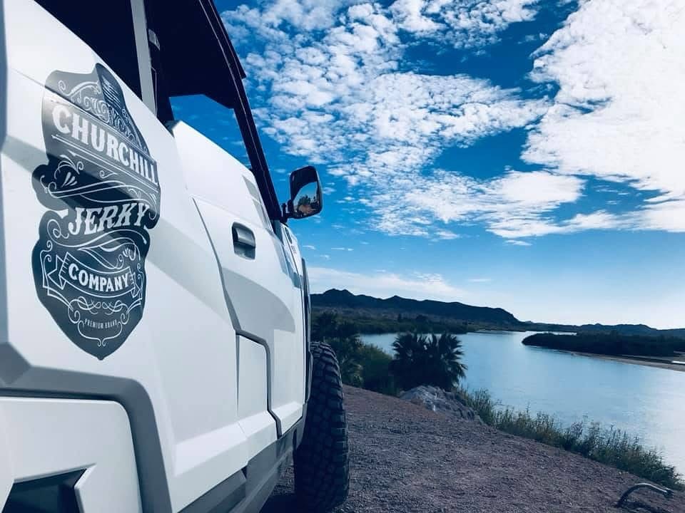 Live in the sunshine, swim the river, drink the wild air & eat fresh healthy Beef Jerky.
#churchilljerky #coloradoriver #arizona