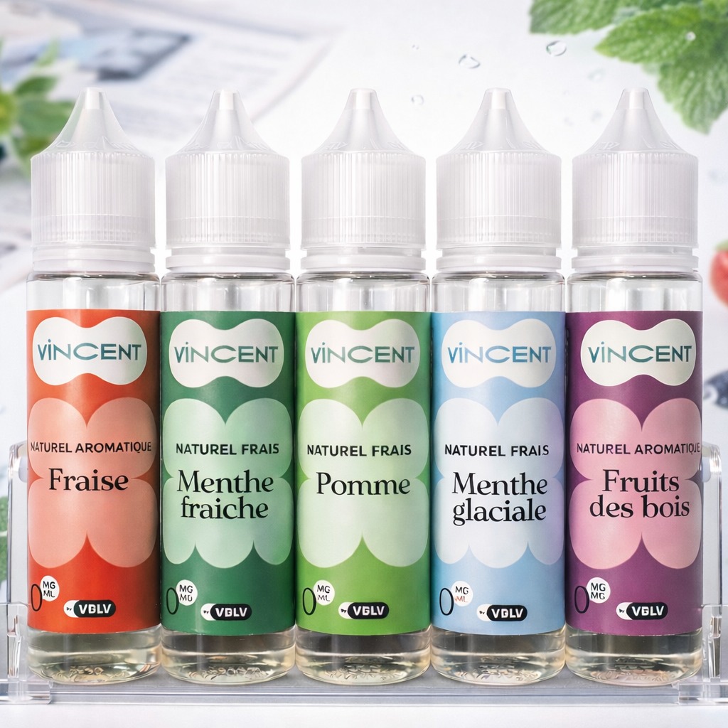 🌿 La gamme Vincent – 50 ml sans sucre 🌿
Des saveurs naturelles, fraîches et équilibrées, sans sucre ajouté, pour une vape tout en douceur ✨
🍓 Fraise – gourmande et authentique
🍏 Pomme – fraîche et croquante
🌲 Fruits des bois – intense et sauvage
🌿 Menthe fraîche – pure et désaltérante
❄️ Menthe glaciale – fraîcheur extrême
💧 50 ml
🚫 Sans sucre
🌱 Arômes naturels
👌 Vape quotidienne, clean et efficace
👉 Dispo chez La Douce Vape