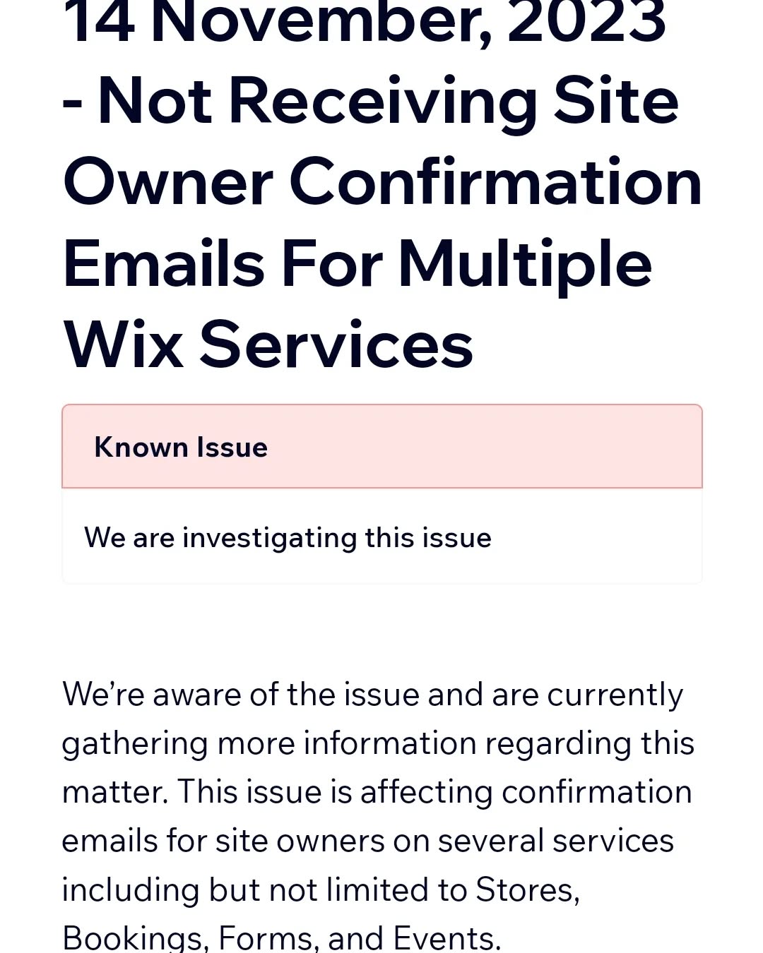 😩 The issue with the booking form on my website is *still* ongoing after weeks of working with their support team.
You can always use the website (servicesbyashleyj.com) to find information about what I can help with, deposit links, and more but if you're ready to schedule or need an estimate reach out to me directly so I can get back to you promptly. You can get ahold of me here or by email at ashleyjohnson5488@gmail.com.
Thanks for everyone's patience with this! If you've recently sent a referral my way please let them know as well. They should typically hear back from me within 1-2 business days max.
To other small business owners - If you use Wix you'll want to login periodically to make sure you don't have messages sitting there as it's the email notifications that are impacted. 😬
