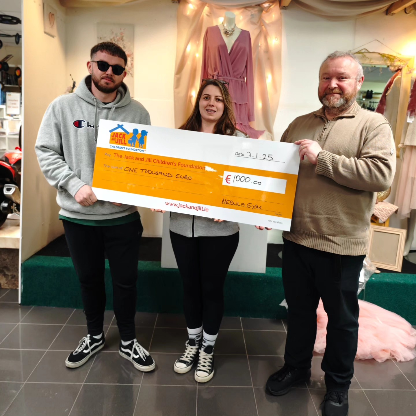 🌟 Xmas Day Fundraiser Update 🌟
We are delighted to share that, thanks to your generosity and support, our Christmas Day fundraiser raised an incredible €1,000 for the Jack and Jill Children's Foundation.
This donation will provide 55 hours of care for young children needing respite at home.
The Jack and Jill Foundation does incredible work, supporting families across Ireland by offering specialist in-home nursing care and end-of-life care for children up to the age of six. They help ease the burden on families facing unimaginable challenges, ensuring their little ones are cared for with compassion and expertise.
Every hour of care funded truly makes a difference, and we are so proud to have been part of this effort.
Thank you again to everyone who donated, participated, and supported this cause. Together, we’ve helped bring comfort and support to families in need.
#FundraiserUpdate #JackandJillFoundation #CommunitySupport