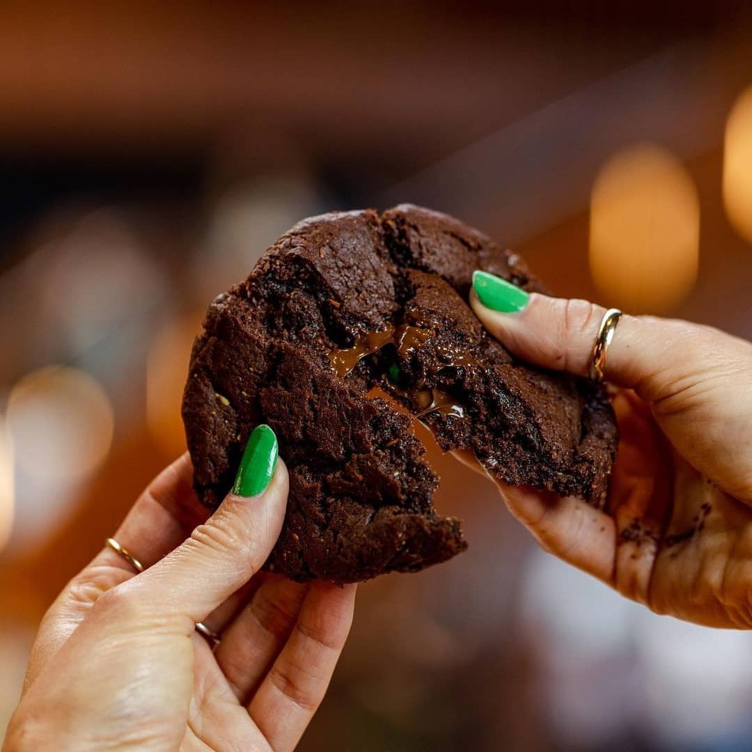 REPOST • @chaiguys "Have you tried our vegan Masala Chai Cookie? 🍪 Exclusively available at our Seven Dials location! Firdaus from @prismbakes sent us some of her cookies a few years back and we can still remember our first bite to this day! We immediately reached out to see how we could work together. We wanted to create a vegan cookie that had all the spices we used for our Masala Chai. Firdaus smashed the brief and came back with what we believe to be one of the best cookies ever made: the Dark Chocolate Masala Chai Cookie. It's chocolaty and moreish but also has a spice flavour journey that awakens your taste buds. It's truly a masterpiece of a cookie. Firdaus recently gave our team a little cookie making masterclass and now our collaboration - the Chocolate Chai Cookie - is on the menu at Chai Guys Covent Garden. She's been a pleasure to work with and I know we'll join forces for future work soon!"
#chaiguys #prismbakes. #sevendialsmarket #cookiegram #masalachai #cookiesofinstagram