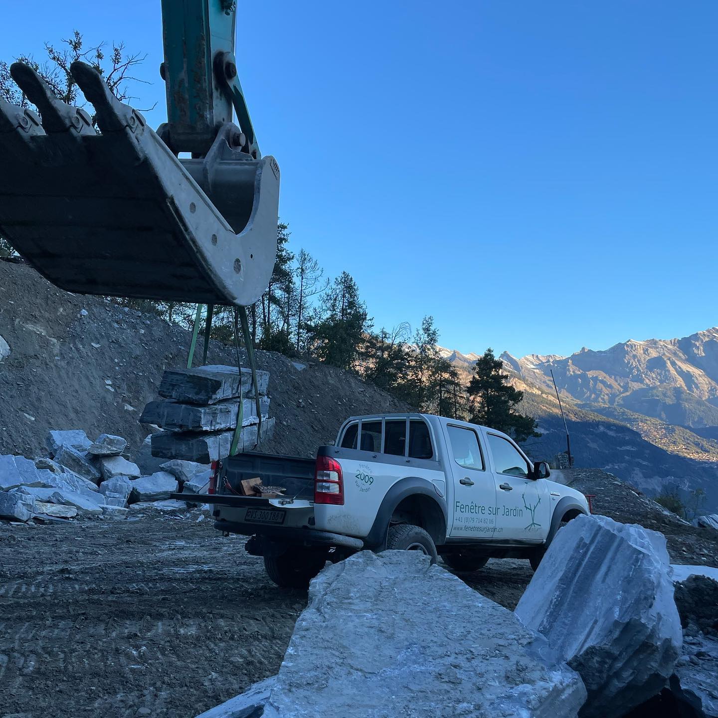 I hope this goes as planned!! #landscaping #gardening #nendaz