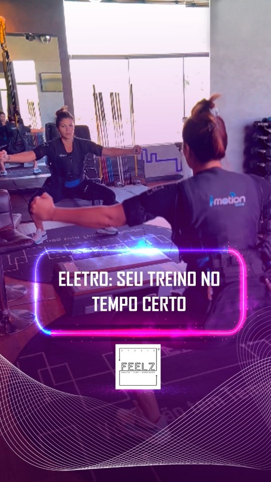 Sem tempo para treinar? O Studio Feelz resolve! ⏰💜
Com a Eletroestimulação Muscular, você faz um treino completo em apenas 20 minutos, ativando 350 músculos simultaneamente, com acompanhamento de um professor em cada sessão.
Aqui, o tempo trabalha a seu favor.
Agende sua aula agora pelo link da bio. 💥
#studiofeelz #ems #treinos