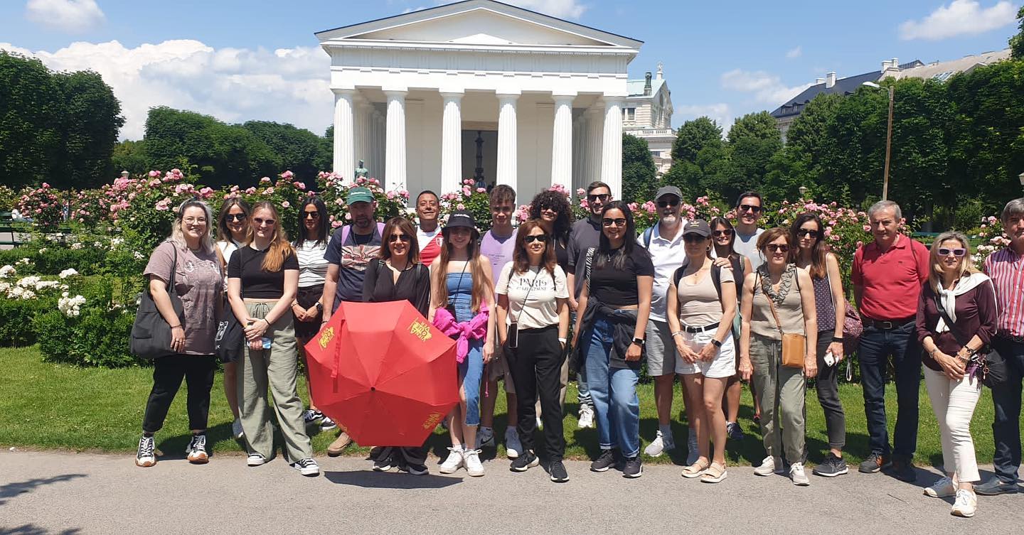 Tolle Gruppe -schöner Tag