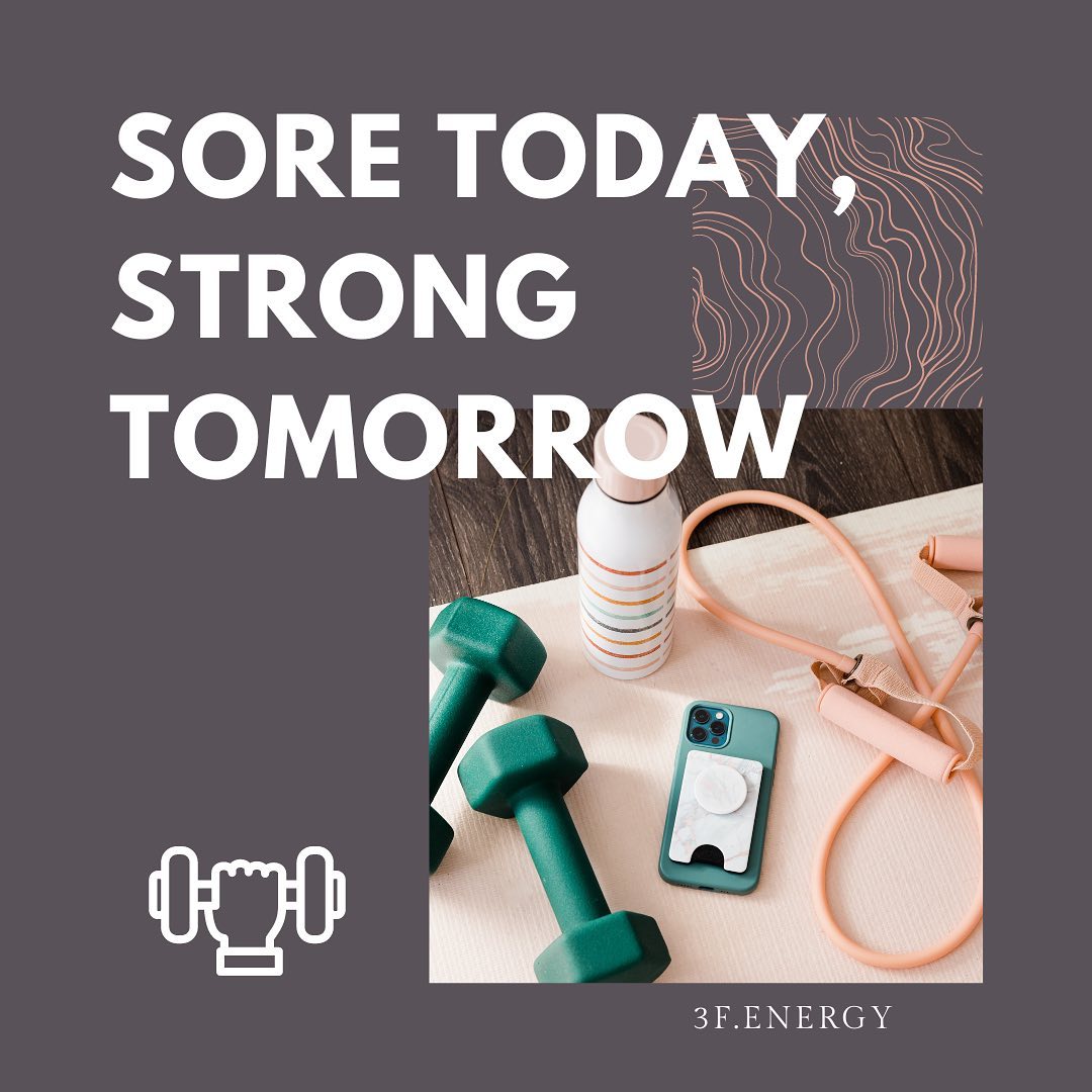 Sore and steady wins the race.
🏋️♀️🏋️♂️🏋️
#flowfysiquefactory #3fenergy