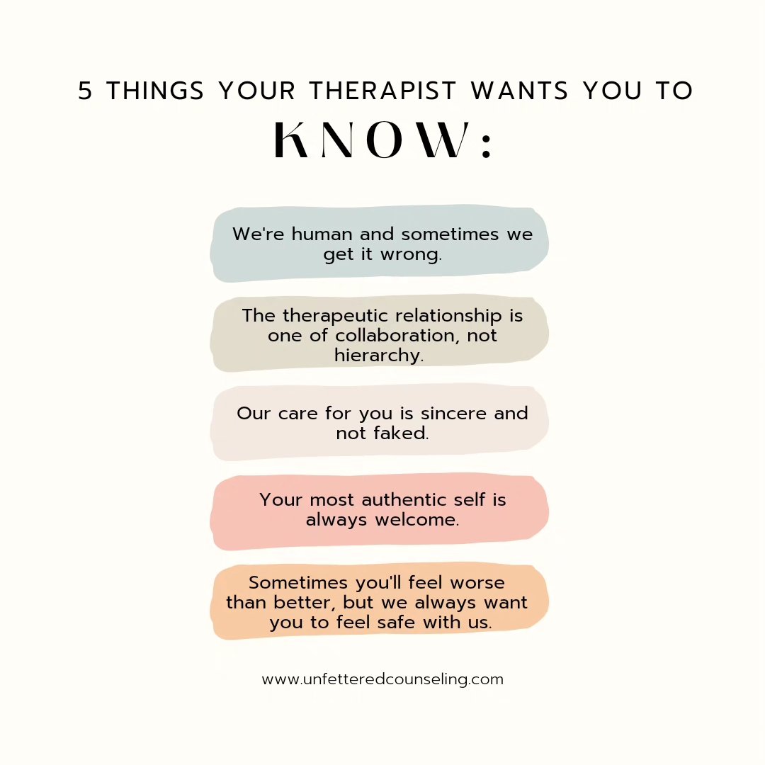 Once you've decided to start therapy, reaching out, scheduling your first session, and showing up can be quite daunting. As a therapist also in therapy, I get how just showing up sometimes can be challenging.
But as you embrace this dedicated time just for you, I wanted to share a few truths most therapists would agree on.