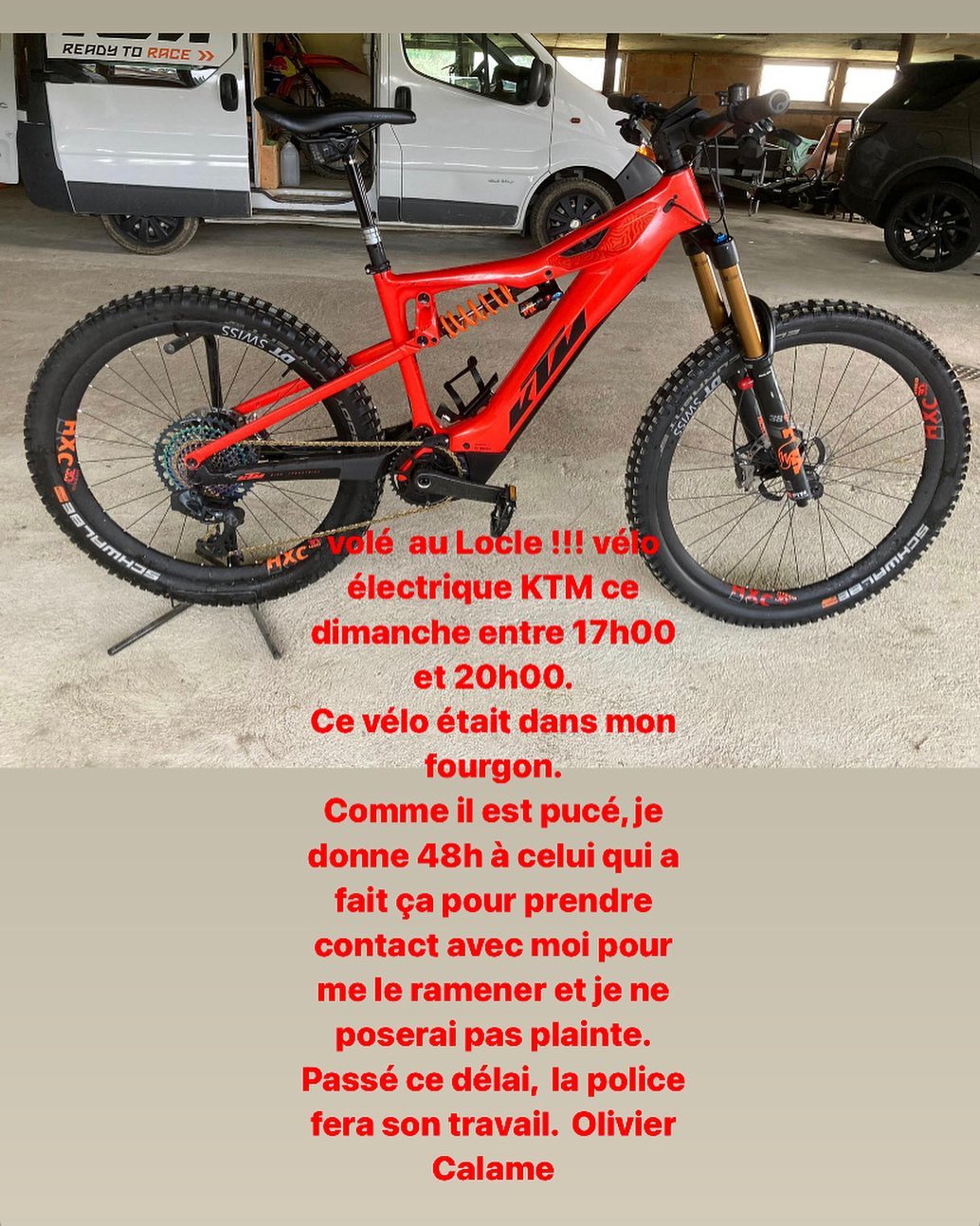 Si vous avez des infos prenez contact en MP