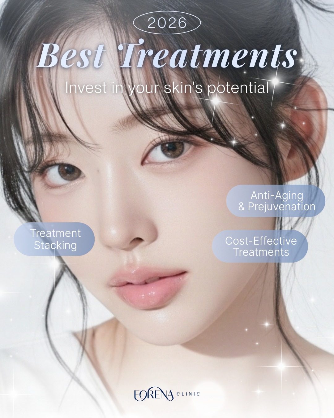 Our 2026 Best Treatments Guide is out!
Whether you want to "stack" your treatments for maximum results or you're looking for the best cost-effective maintenance, we’ve laid it all out for you.
What’s inside the guide?
✅ Full pricing for 2026 packages (including Ultherapy Prime & Thermage FLX)
✅ Downtime expectations for every procedure
✅ Custom "Stacks" for lifting, pores, and contouring
Ready to plan your visit? 💬 Comment "GUIDE" below and we’ll send you our current pricing and downtime details instantly!
Disclaimer:
Before & After images are for reference only. Individual results may vary depending on personal condition, treatment plan, and lifestyle. All treatments are performed after medical consultation and are not guaranteed to produce identical outcomes.
Forena Clinic – Foreigner-Friendly Skin & Aesthetic Clinic in Seoul
📍 Address
7th Floor, 140 Yanghwa-ro, Mapo-gu, Seoul, South Korea
(5-minute walk from Hongdae Station Exit 9)
🌐 Website
www.forenaclinic.com
📱 Social Media
• Facebook: @forenaclinic
• TikTok: @forenaclinic
• Instagram: @forenaclinic
• Youtube: @forenaclinic
• WhatsApp: https://wa.me/821027053095
#ForenaClinic #KBeautyGuide #SeoulSkinClinic #UltherapyPrime #ThermageFLX #Juvelook #Hongdae #SkincareTrends