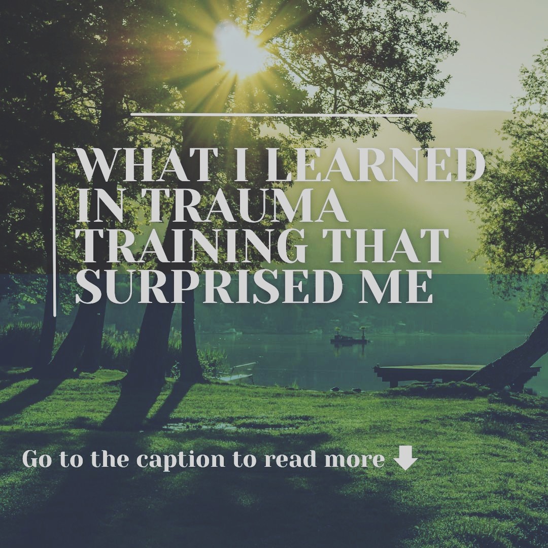 🔒Many years ago, we were taught you need time to establish a relationship with a client before you can get into the nitty gritty of therapy, especially when it comes to trauma. We were told that if we weren’t careful, we could re-traumatize someone by having them dig up old memories when talking about what happened to them in the past.
💡My instructor this week had a different take. She used the analogy of someone going to the doctor with a lump. The doctor isn’t going say let’s meet a few more times to establish a therapeutic relationship before they send you for a biopsy or other tests. They are addressing the lump immediately in that first appointment.
⏳Trauma is the lump. When someone starts therapy to work through their past experiences, we need to face it head on and not put it off until we are ready. They will not be re-traumatized from talking about what happened, it's quite the opposite. They will find relief from their pain after finally having someone just as concerned about the lump as they have been.
.
.
.
.
.
.
#firstresponders #essentialworkers #workplacestress #traumarecovery #healingfromtrauma #recovery #traumacenteredpsychotherapy #ontariohealthcare #ontariopolice #ontarioteachers #ontariopsychotherapy #ontariocounselling #psychotherapy #mentalhealthcounselling