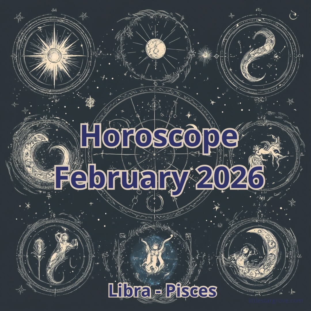 Horoscopes February 2026 ✨
Part 1: Aries ♈️ to Virgo ♍️
Transits:
End of Uranus retrograde in Taurus - February 3rd
Saturn enters Aries - February 13th
Sun enters Pisces - February 18th
February helps us move from confusion into direction. End of Uranus retrograde
brings clarity after months of uncertainty, Saturn entering Aries asks for responsibility and maturity,and to commit to what truly matters. The Sun in Pisces reminds us to slow down and check in with our inner world. This is a month to simplify, choose wisely, and build something real without rushing.