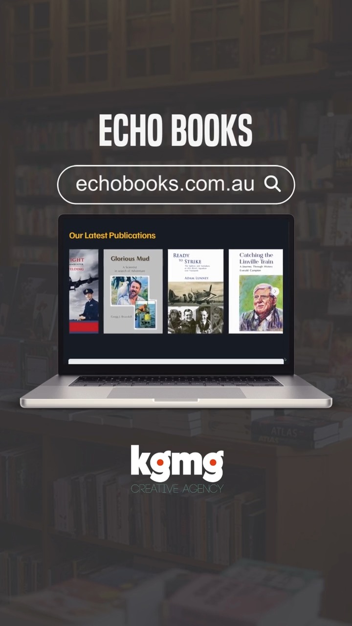 WEBSITE LAUNCH 🚀 Echo Books 📚 @echobooksaustralia 🌵 echobooks.com.au
Australian Book Design and Publishing Services. Echo Books has assisted over 150 authors in navigating the publishing process.
.
.
.
.
.
#kgmg #kgmgcreative #macedonranges #woodend #mountmacedon #kyneton #lancefield #trentham #gisborne #daylesfordmacedonranges #visitmacedonranges #daylesfordmacedonlife #macedonrangesnaturallycool #regionalvictoria #discovervictoria #graphicdesignaustralia #melbournegraphicdesign #websitedesigncompany #websitedesigner #wix #wixwebsitedesign