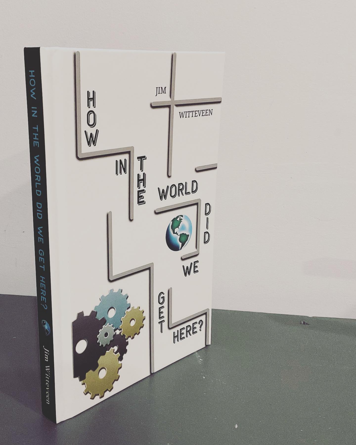 How In the World Did We Get Here? Is Jim Witteveen’s latest book. It’s a book about the ungodly who are conspiring against God and his church. Many ideologies are grabbing the reins of power. It doesn’t end there though but continues and finishes with a way forward for God’s people.